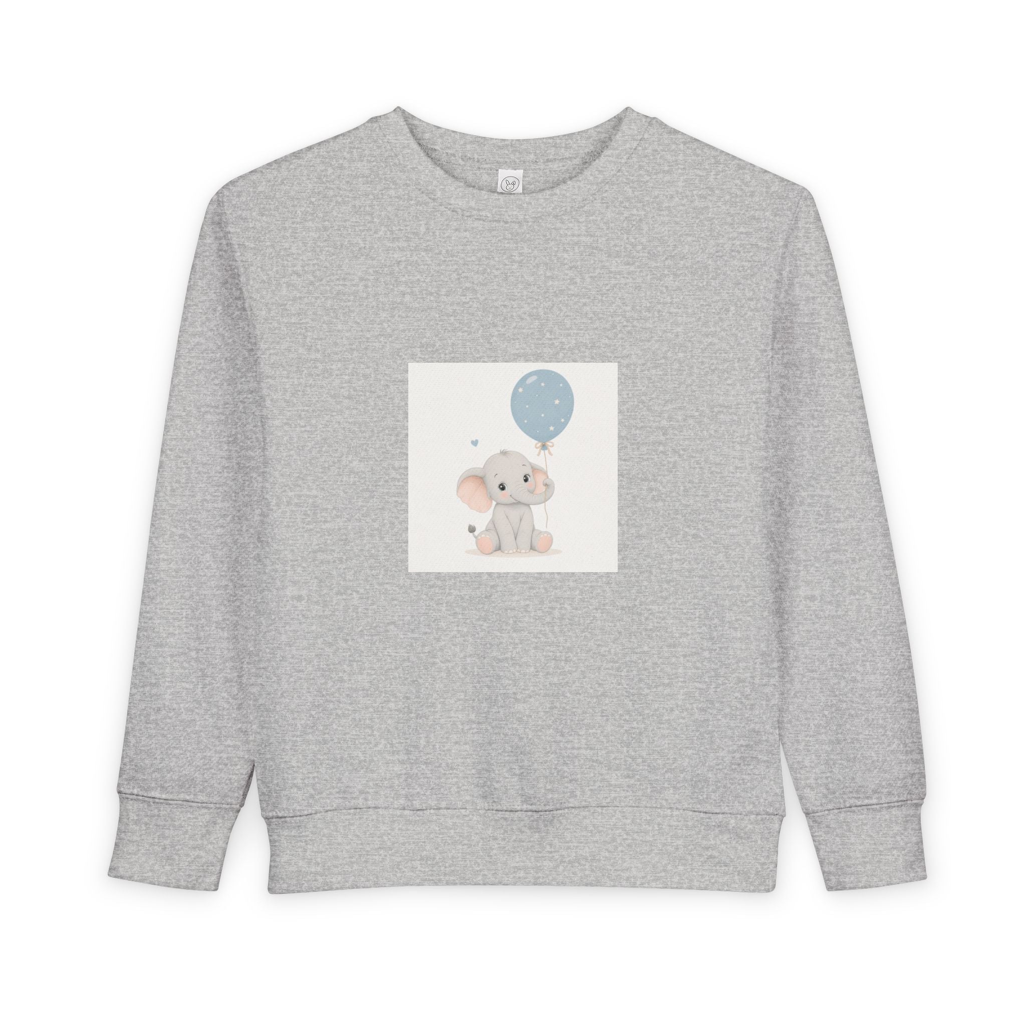 Little Elephant soft toddler tee from the Nureli collection, view 2
