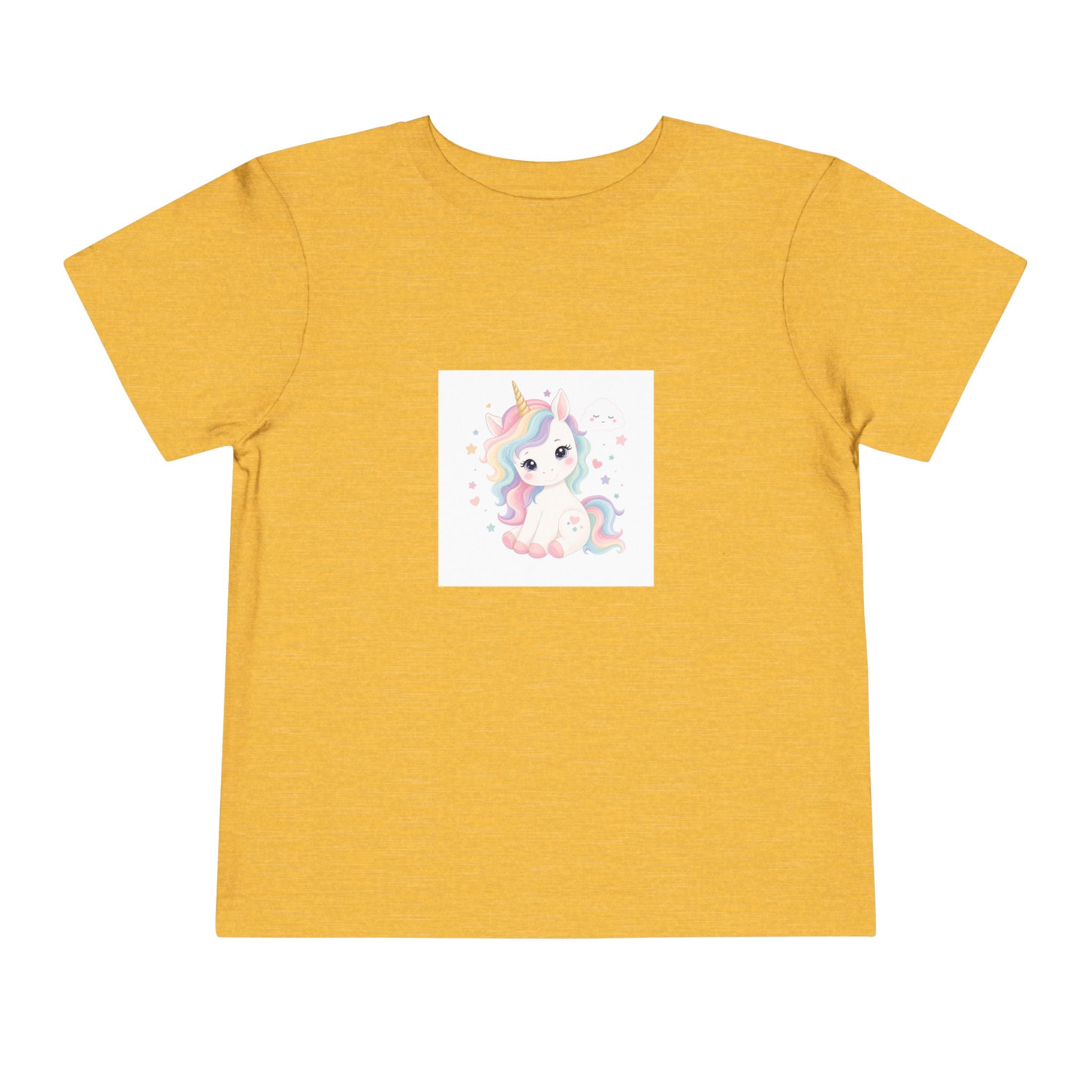 Dreamy Unicorn soft toddler tee from the Nureli collection, view 8