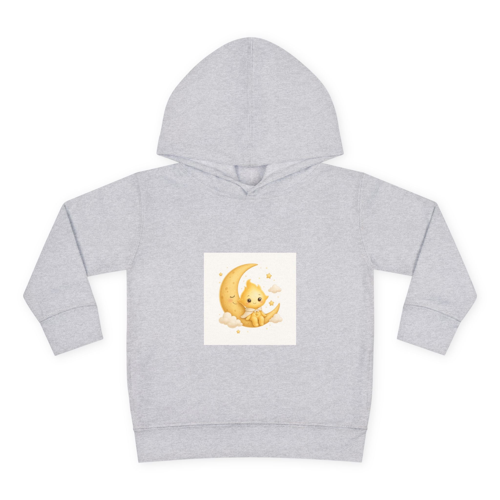 Lumi on the Moon soft toddler hoodie from the Nureli collection, view 3