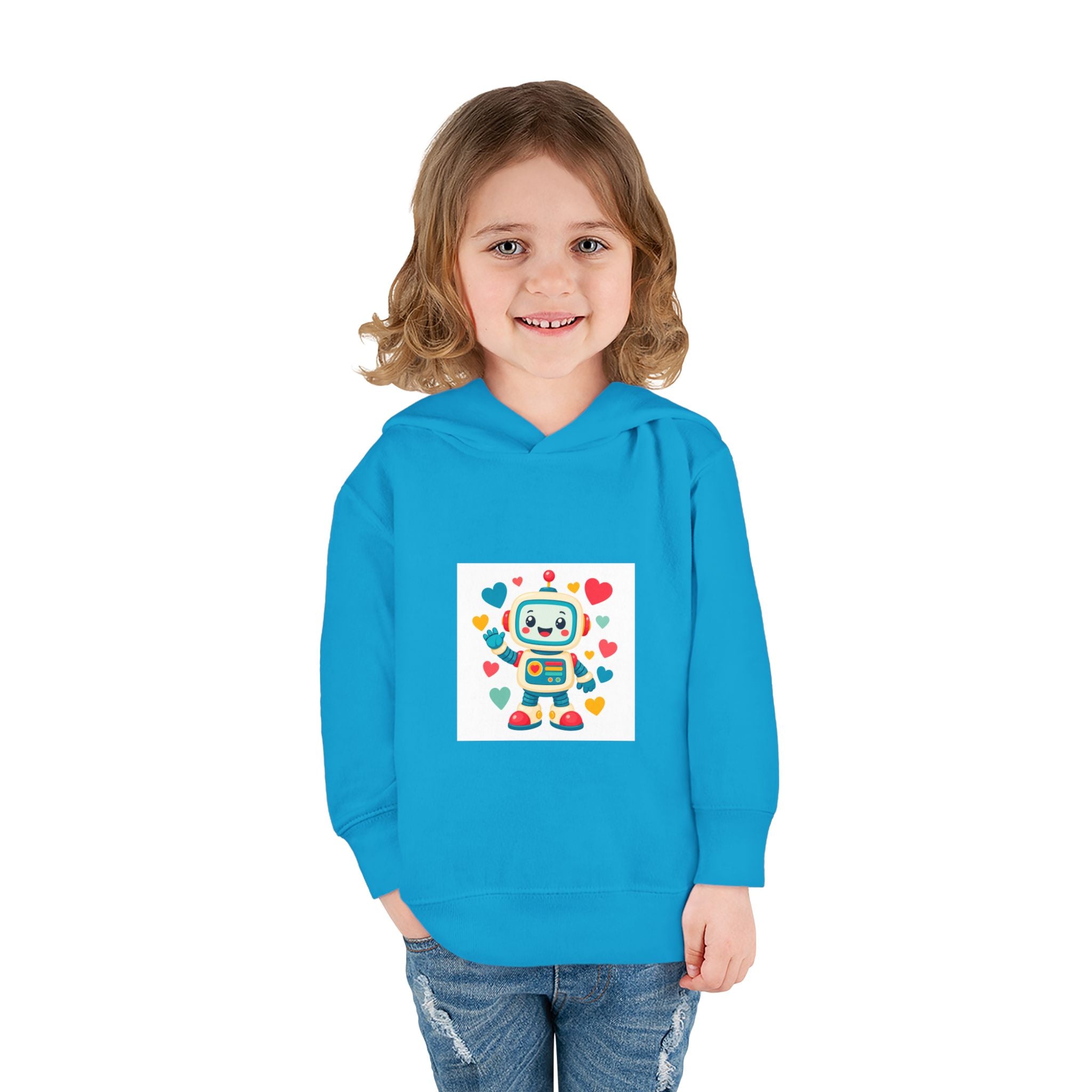 Beep Boop Robot Toddler Hoodie — Nureli Kids