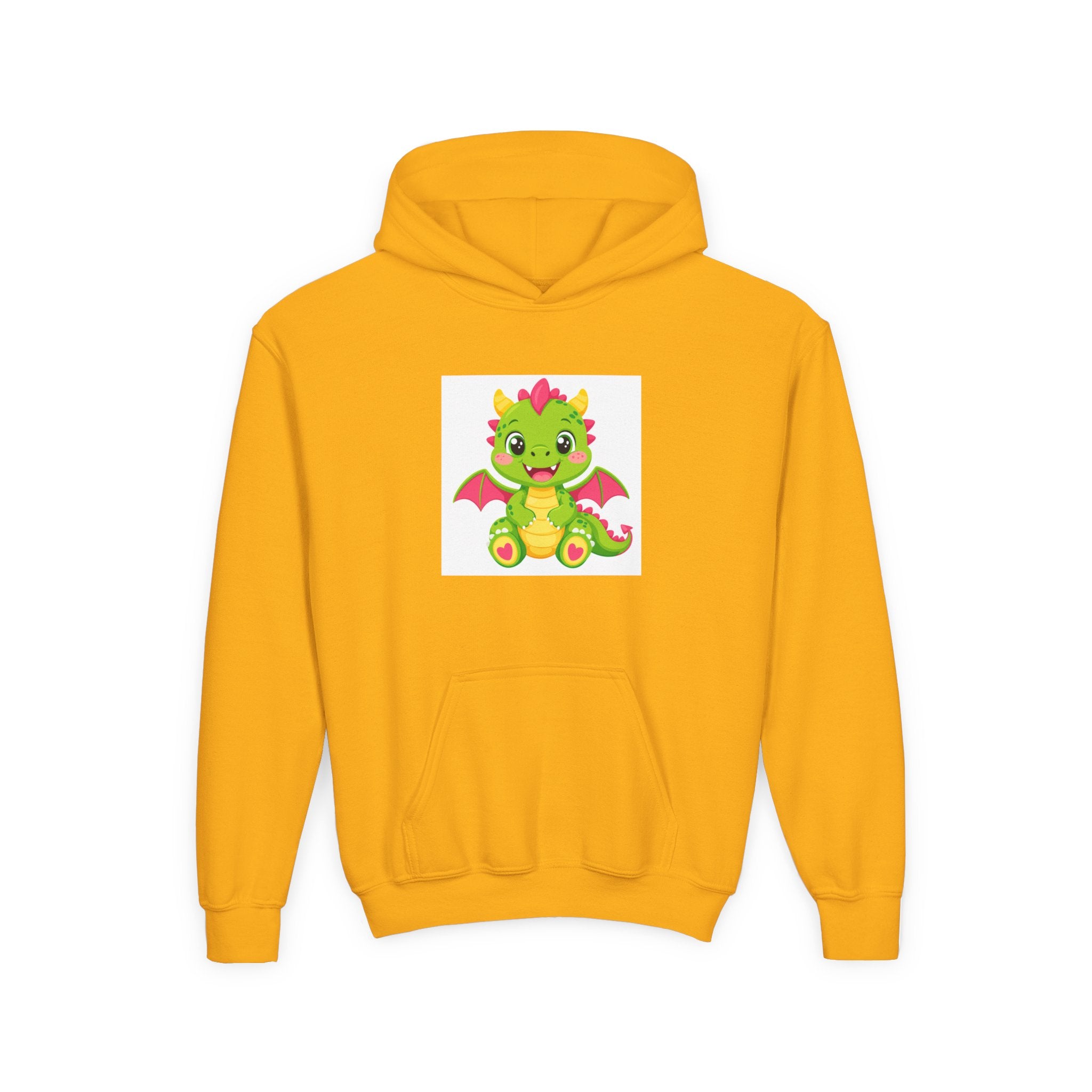 Tiny Dragon soft toddler hoodie from the Nureli collection, view 4