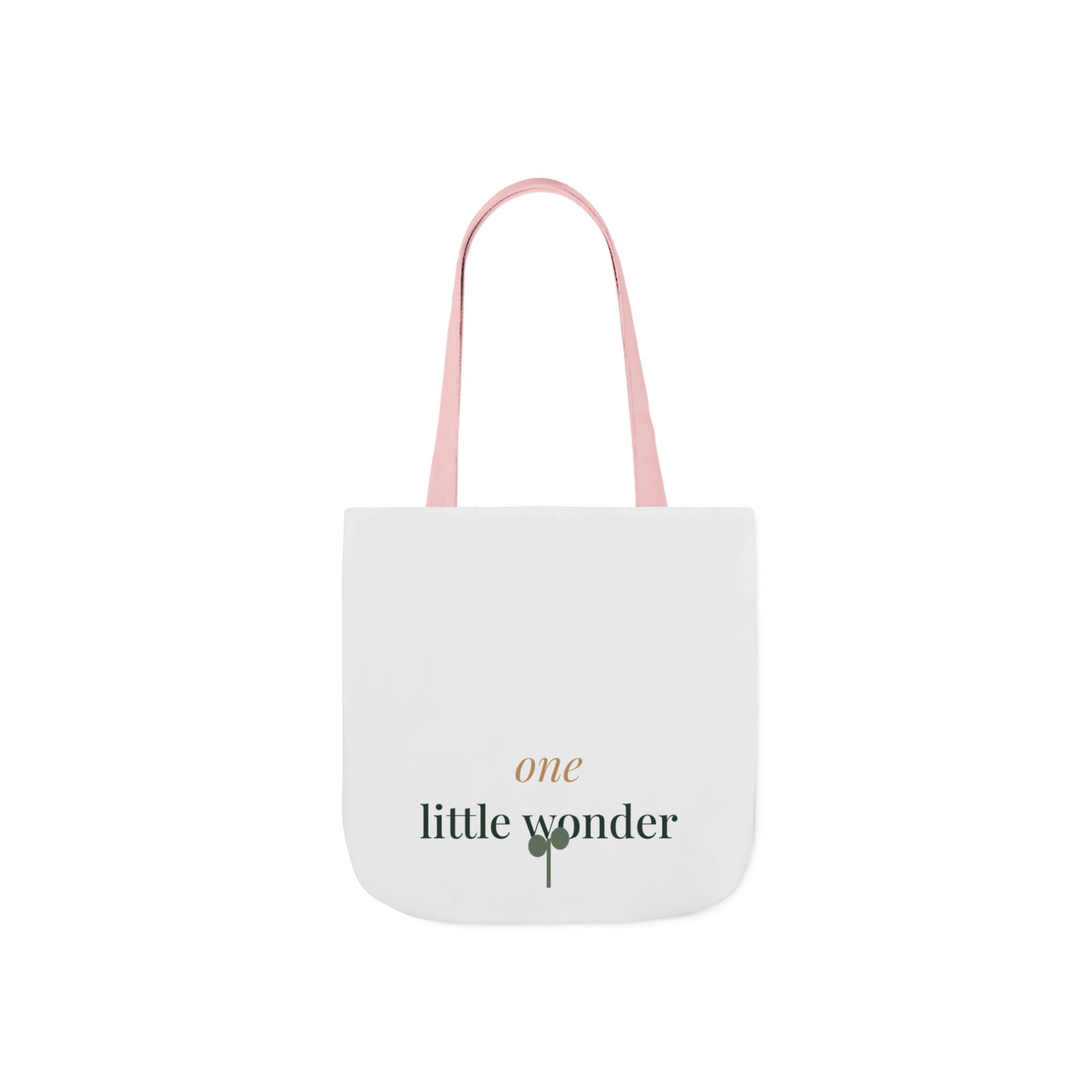 One little wonder Tote canvas tote bag from the Nureli collection, view 4