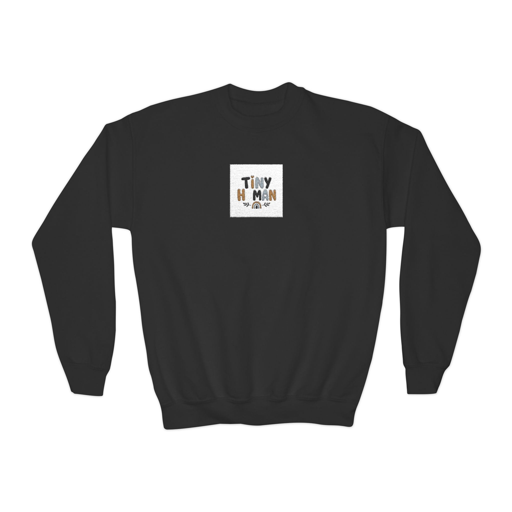 Tiny Human kids crew sweatshirt from the Nureli collection, view 2