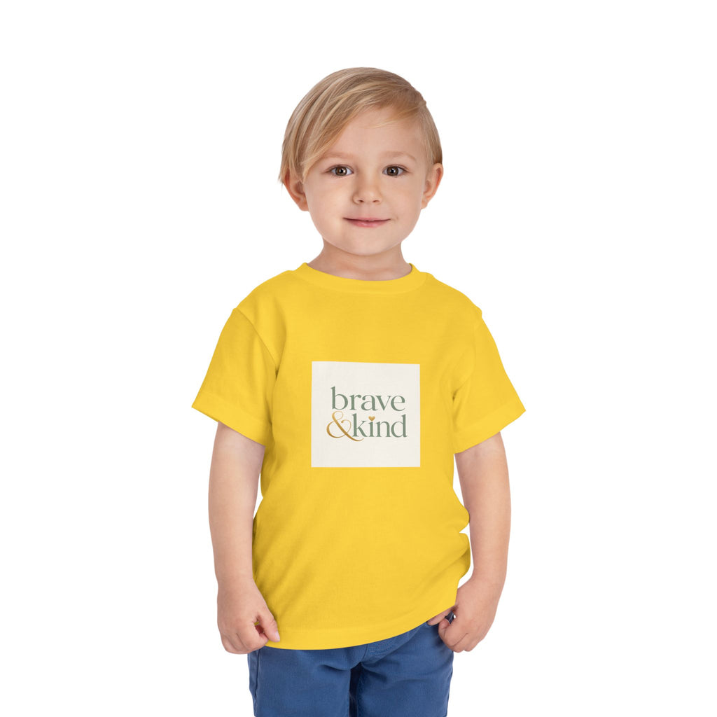 Brave And Kind Toddler T-Shirt - Nureli Kids