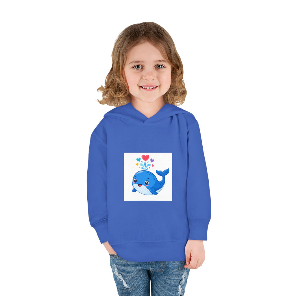 Happy Whale Toddler Hoodie — Nureli Kids
