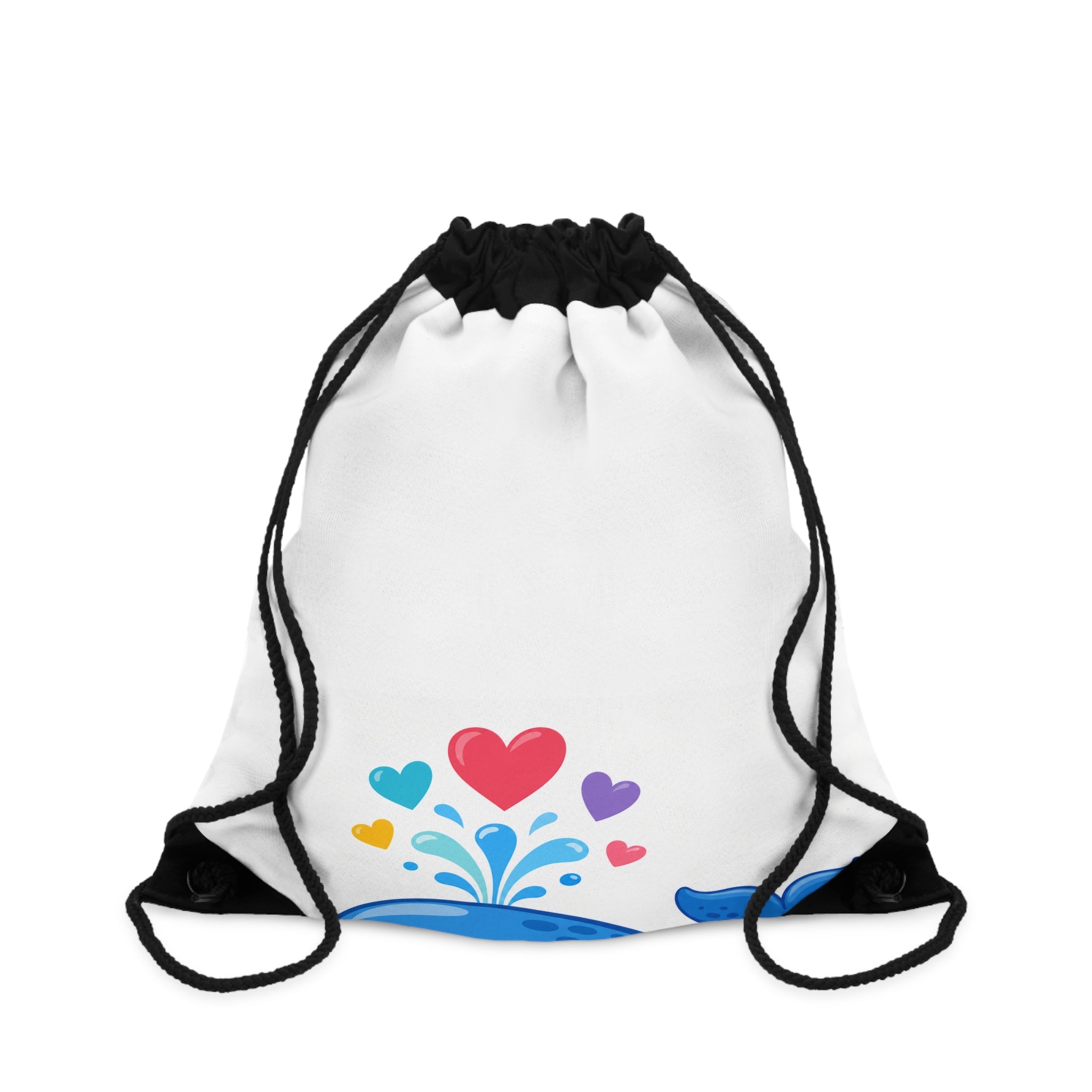 Happy Whale Kids Drawstring Bag — Nureli Kids