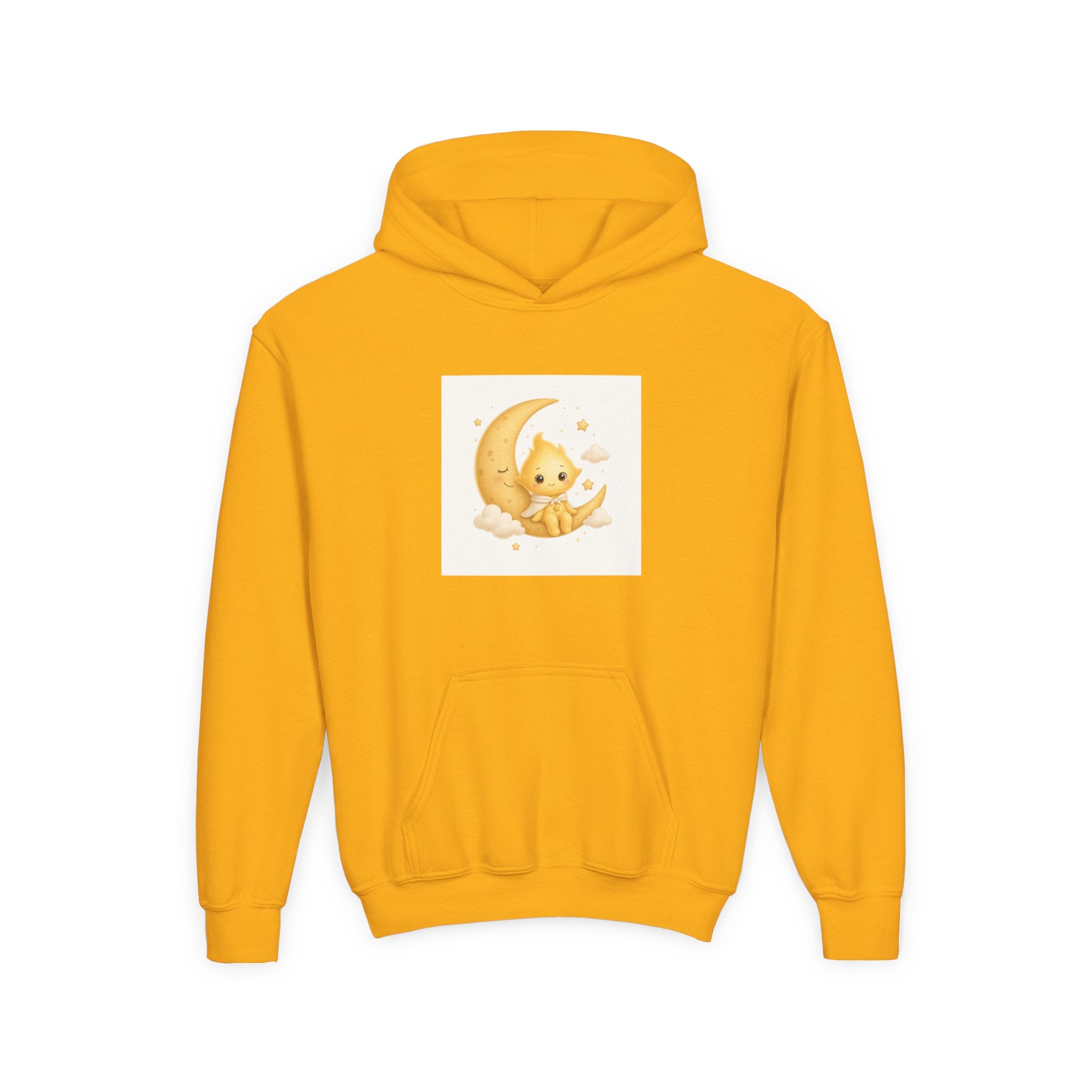 Lumi on the Moon soft toddler hoodie from the Nureli collection, view 4