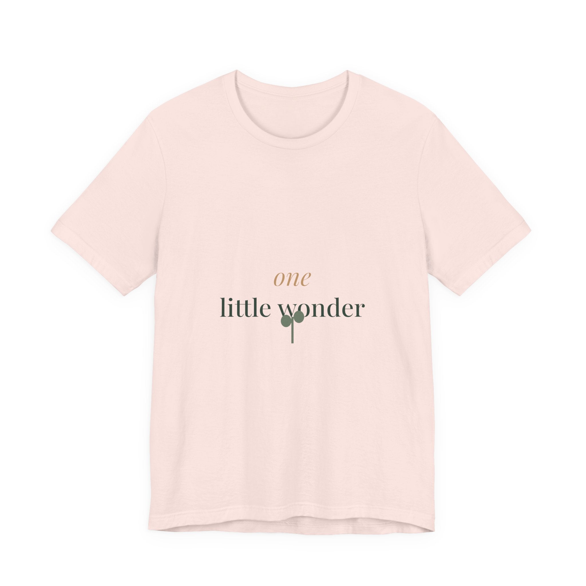 One little wonder soft cotton tee from the Nureli collection, view 2