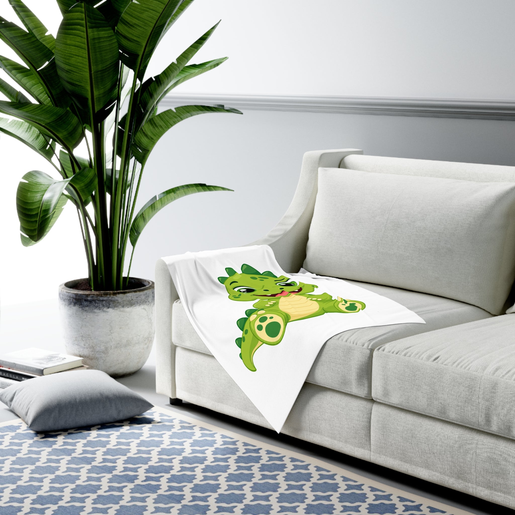Baby Dino Baby Swaddle Blanket — Nureli Kids