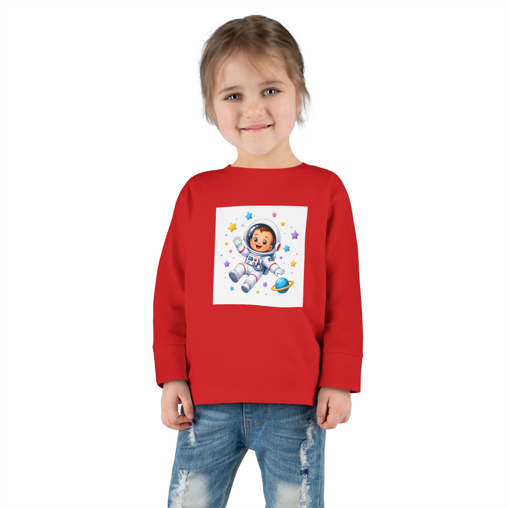 Little Astronaut Toddler Long-Sleeve Tee — Nureli Kids