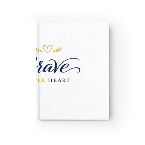 Brave Little Heart hardcover lined journal from the Nureli collection