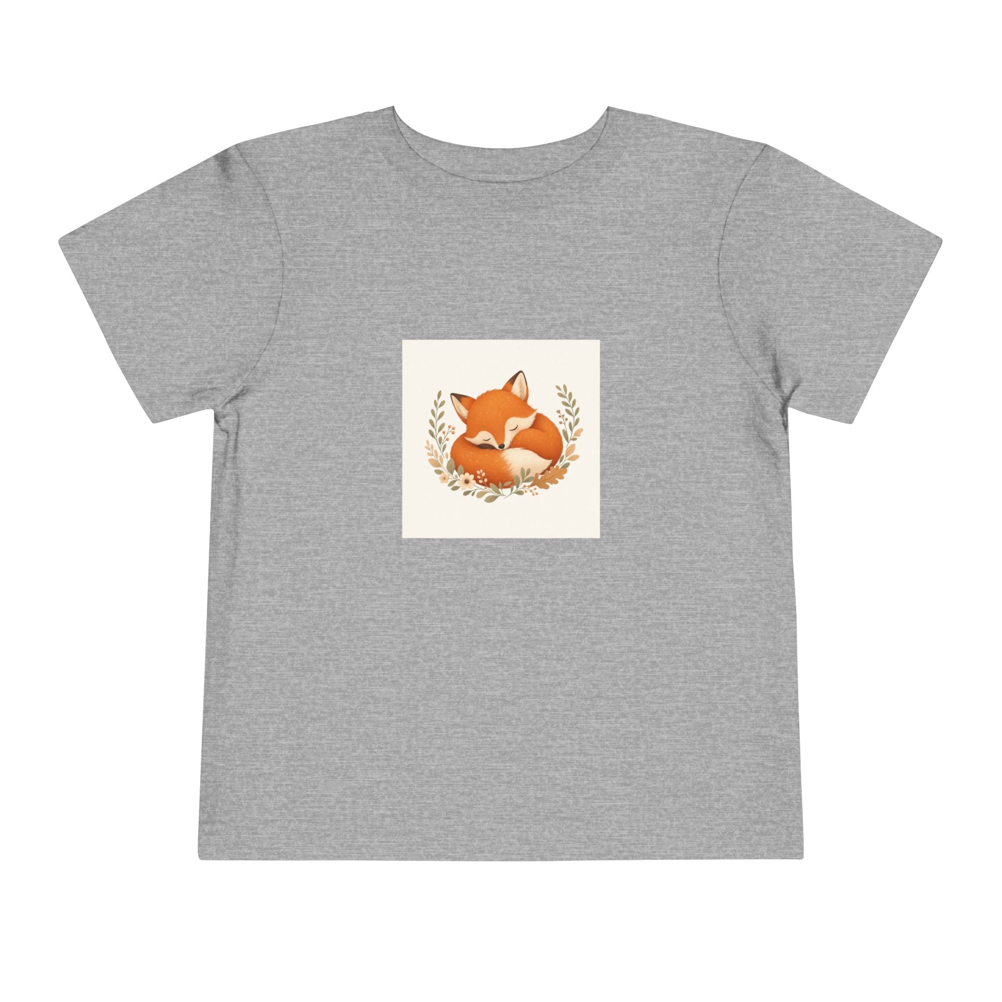 Clever Fox soft toddler tee from the Nureli collection, view 10