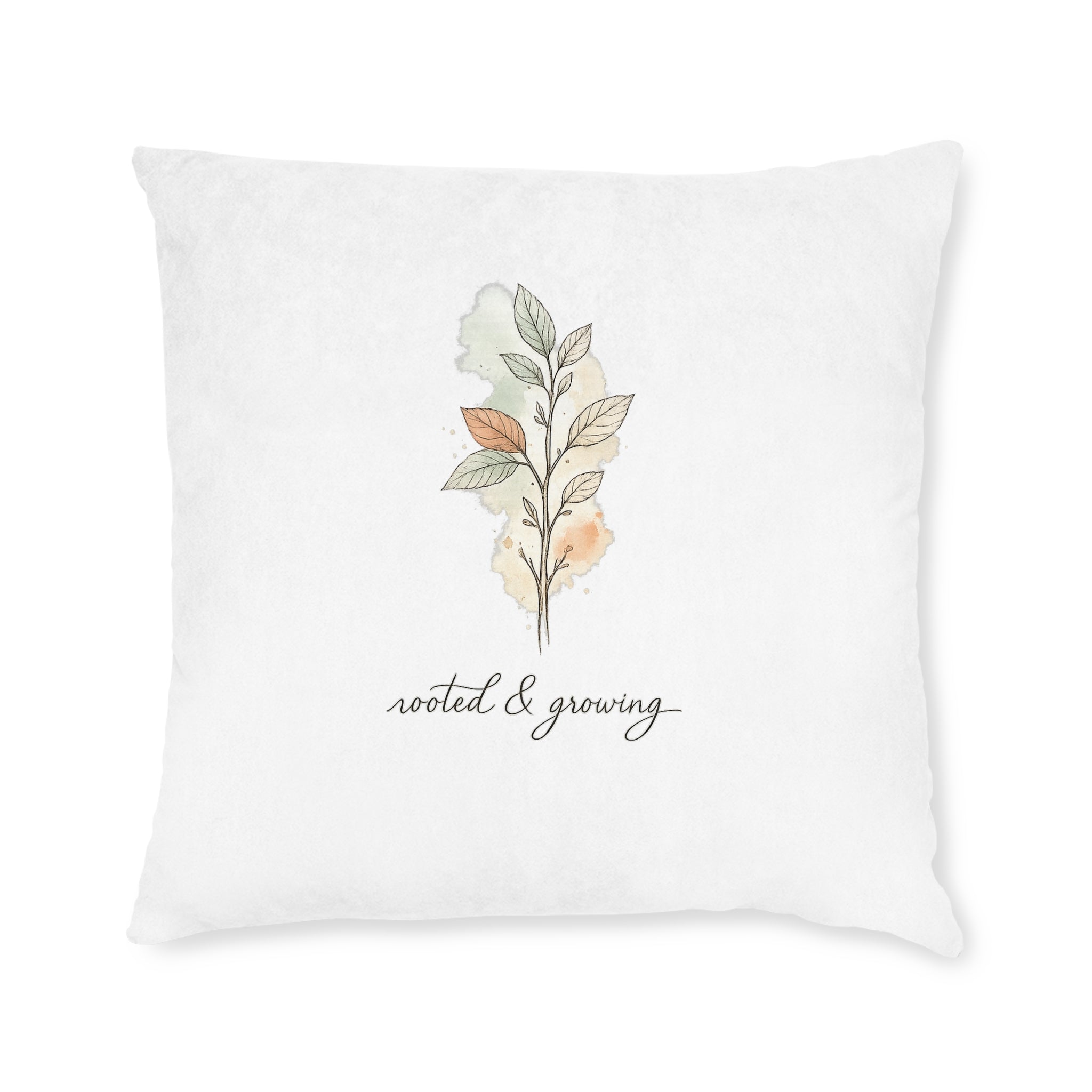 Rooted & Growing Throw Pillow