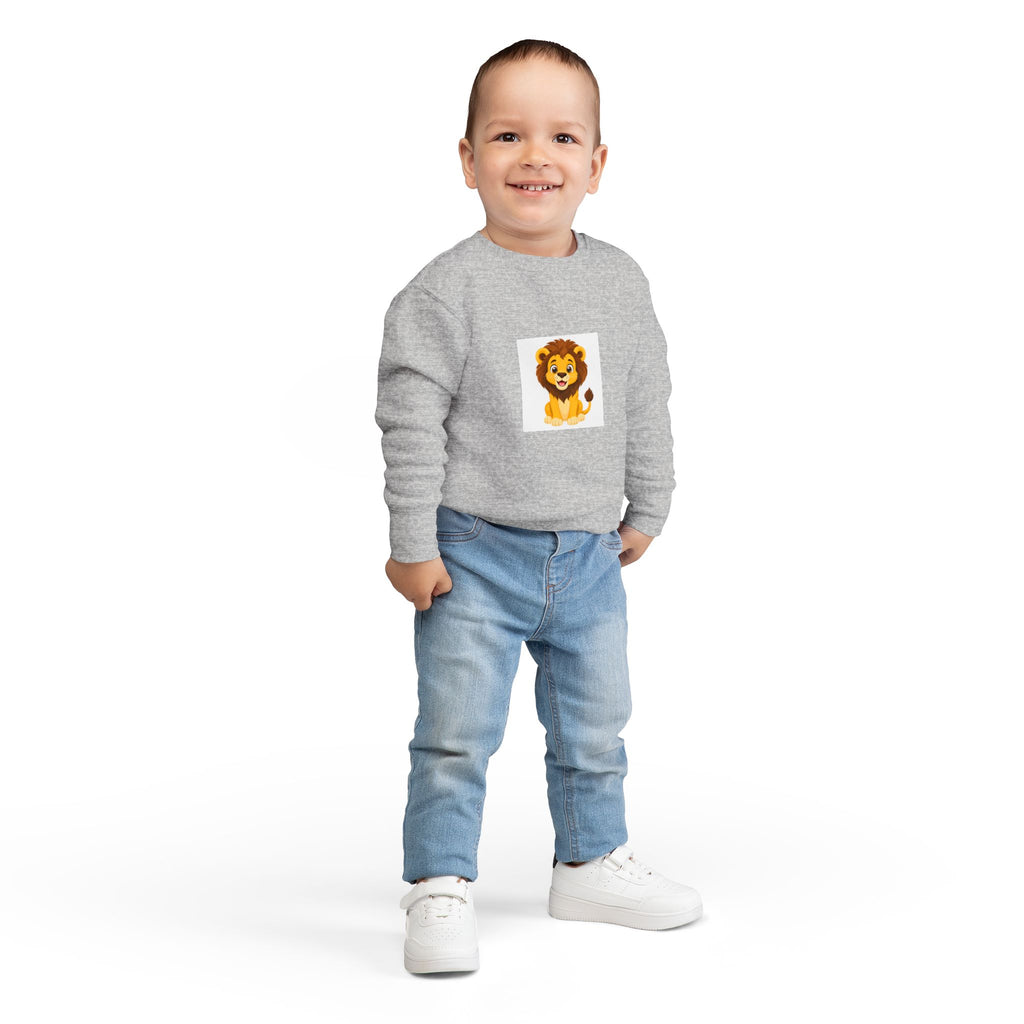 Brave Little Lion Toddler Sweatshirt — Nureli Kids