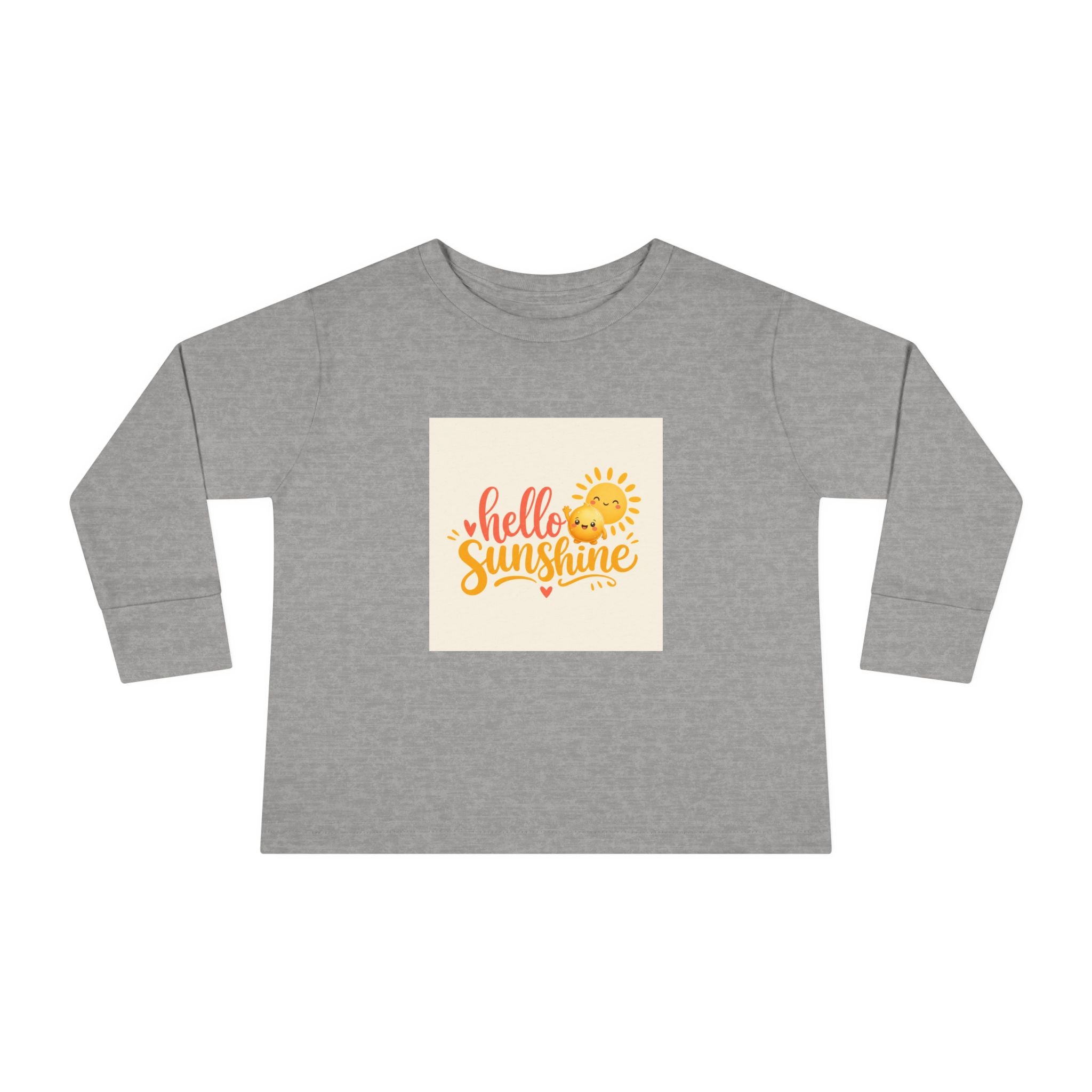 Hello Sunshine Toddler Long-Sleeve Tee - Nureli Kids
