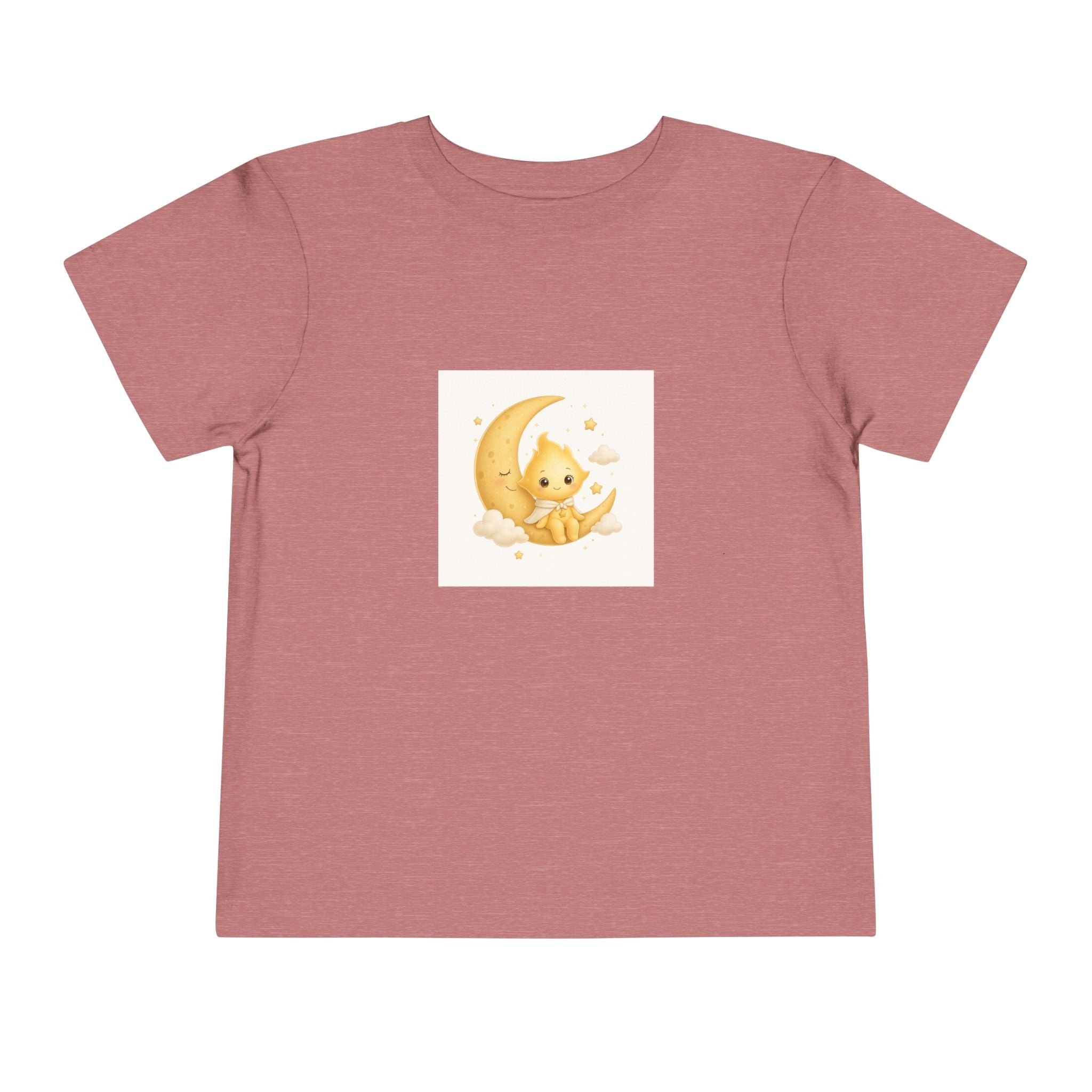 Lumi on the Moon soft toddler tee from the Nureli collection, view 2