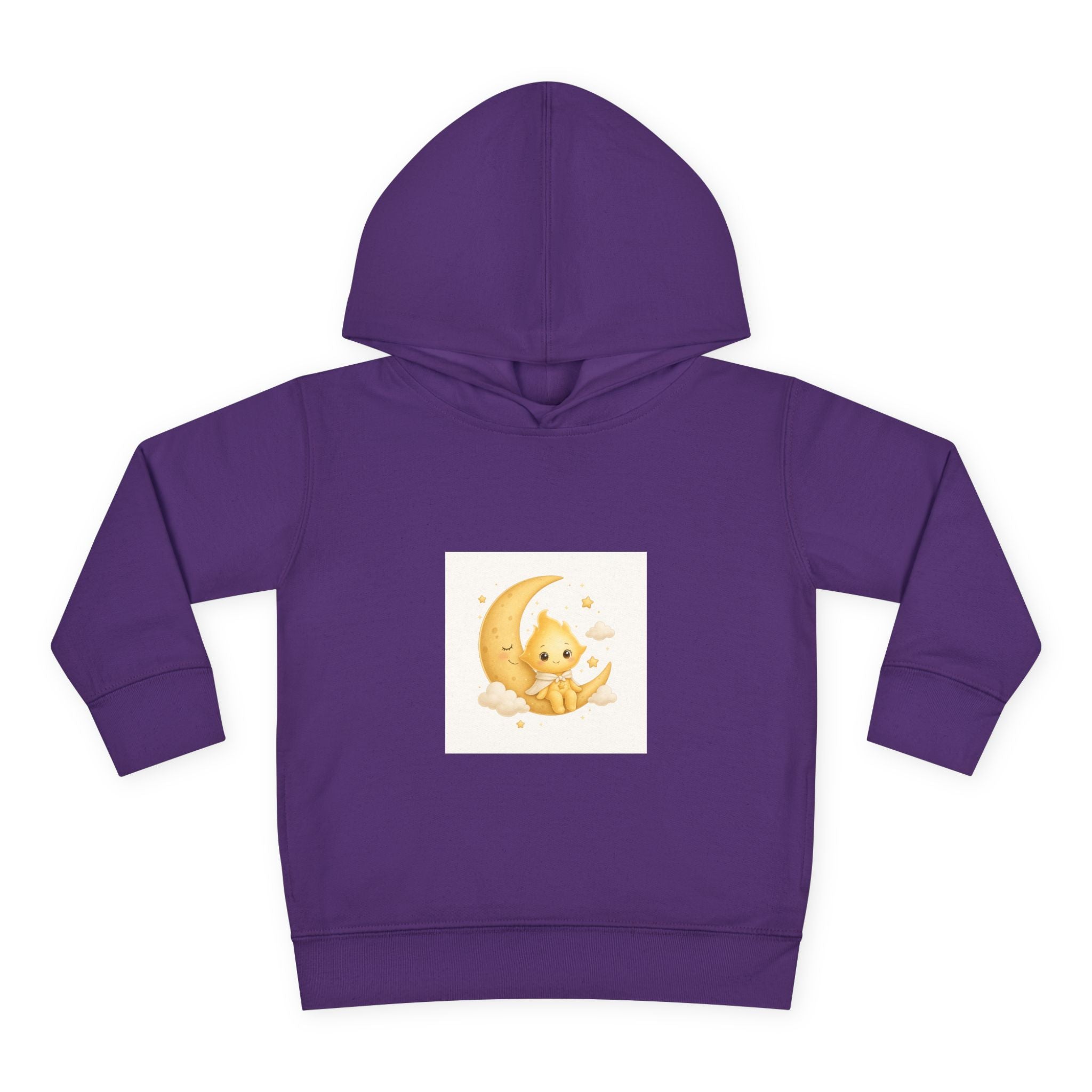 Lumi on the Moon soft toddler hoodie from the Nureli collection, view 11