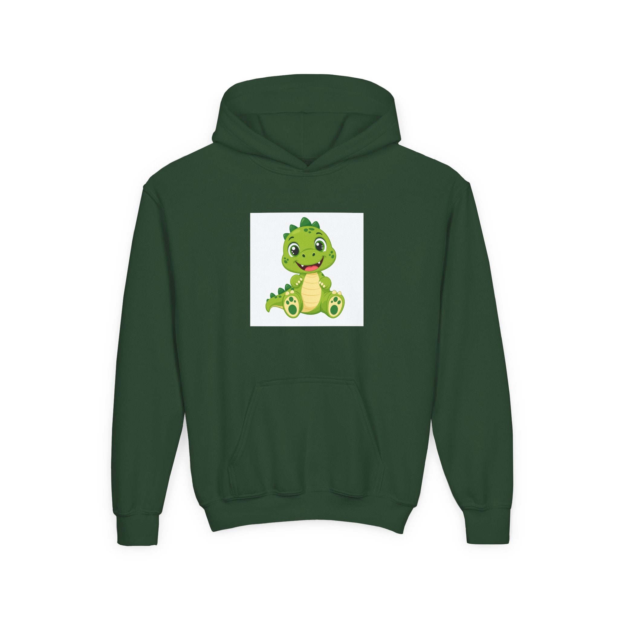 Dino soft toddler hoodie from the Nureli collection, view 7