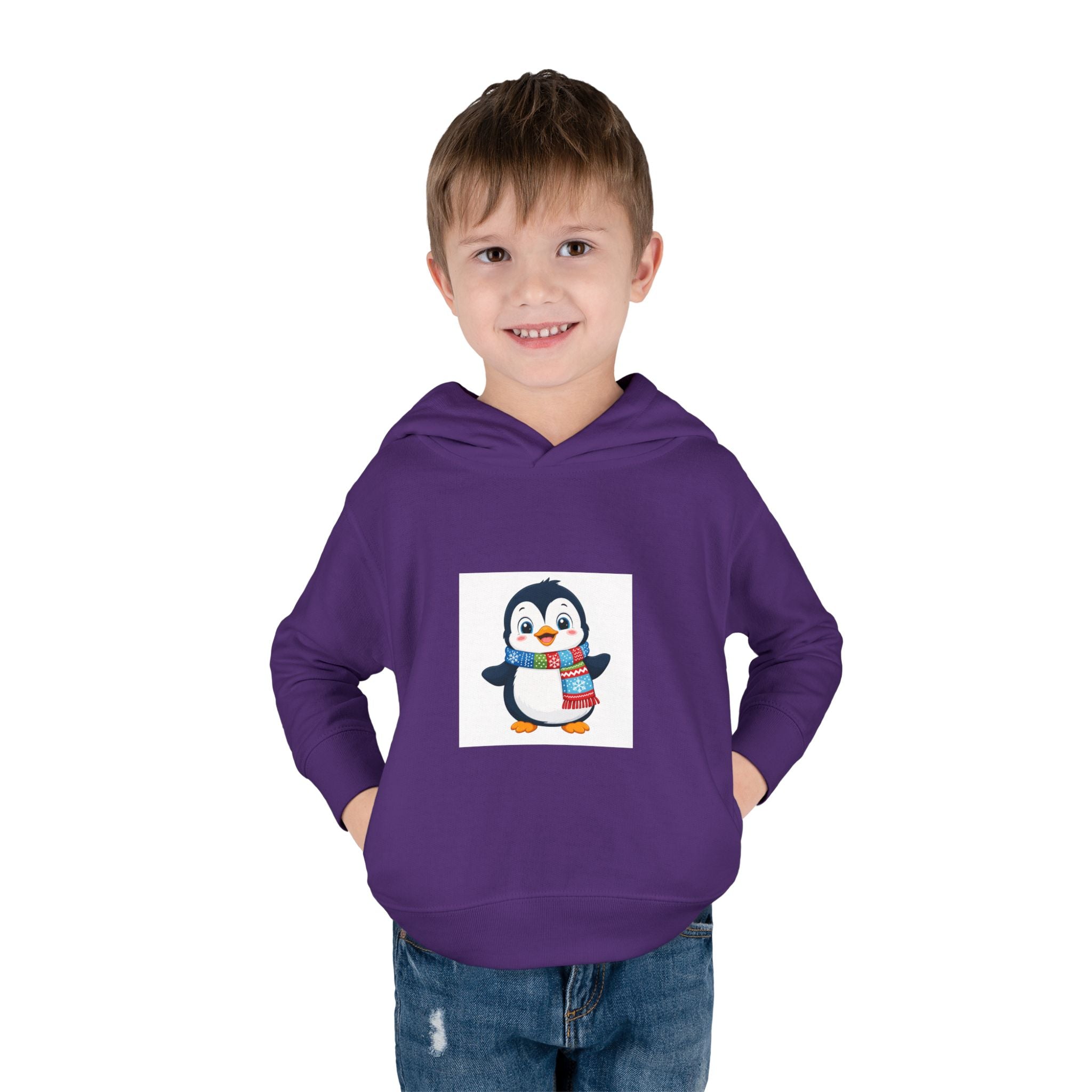 Waddle Penguin Toddler Hoodie — Nureli Kids