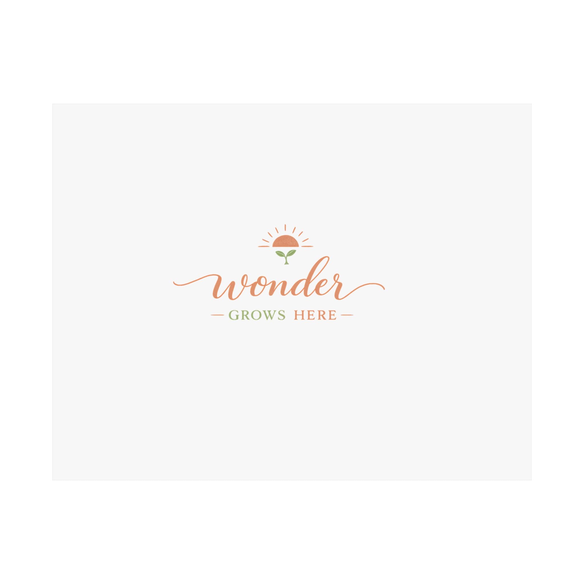 Wonder Grows Here Art Print