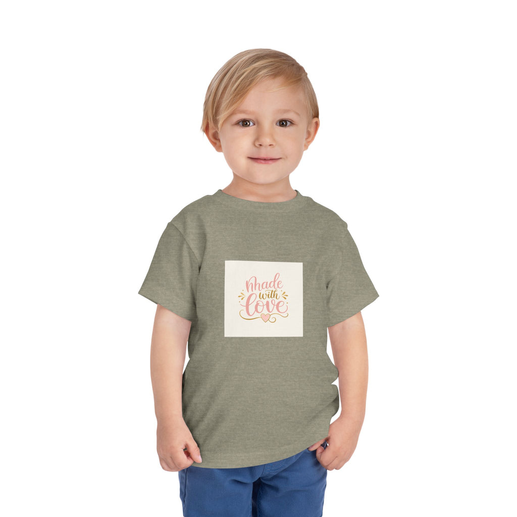 Made With Love Toddler T-Shirt - Nureli Kids