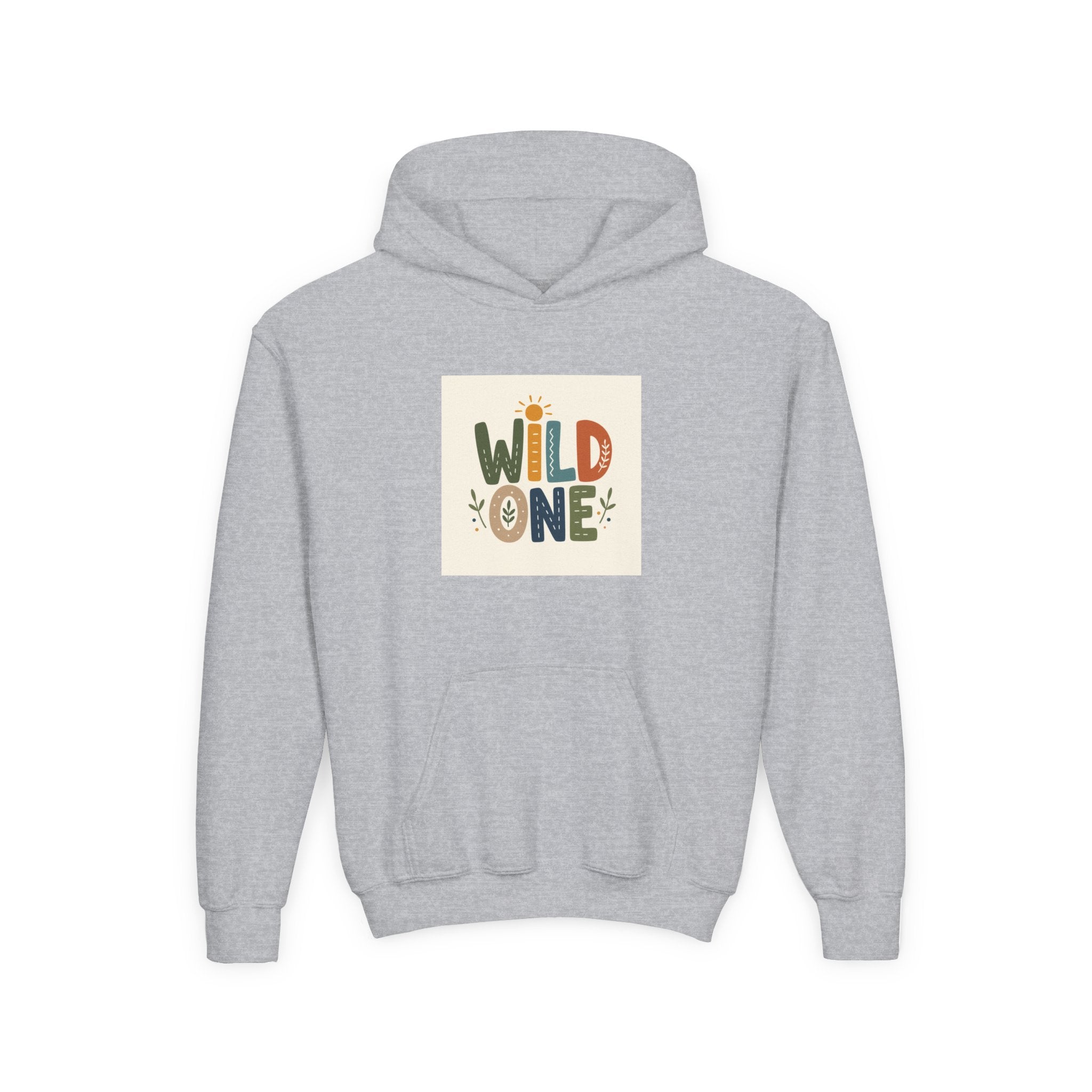 Wild One soft toddler hoodie from the Nureli collection, view 3