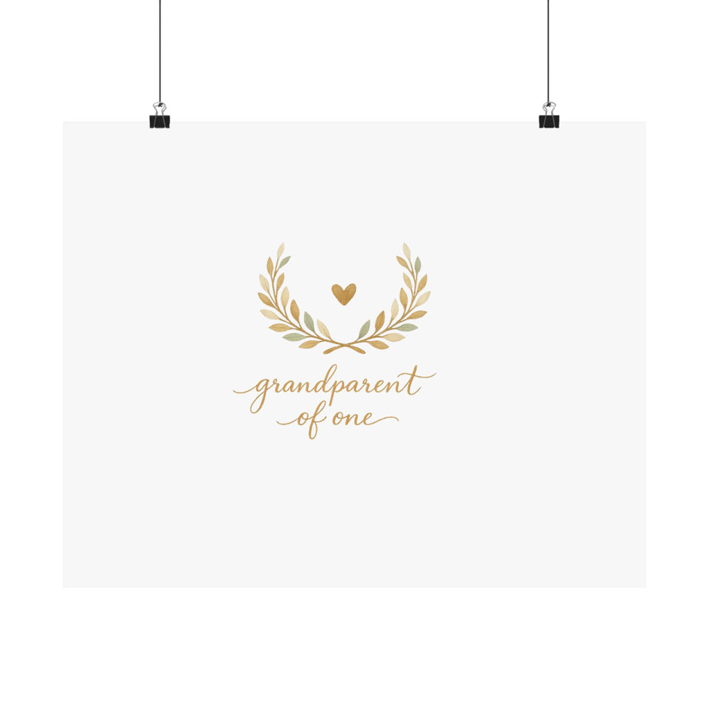 Grandparent of One Art Print