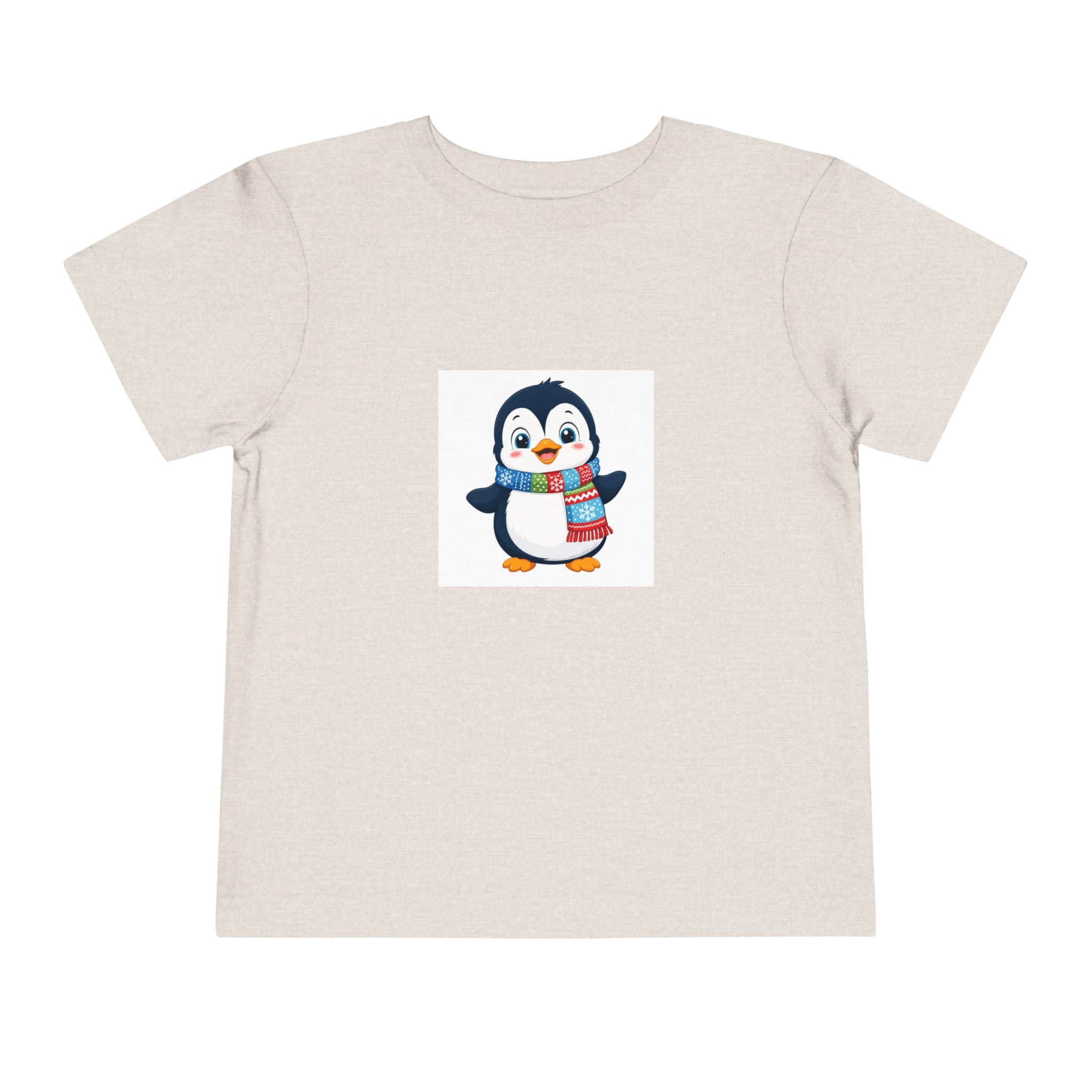 Waddle Penguin soft toddler tee from the Nureli collection, view 5