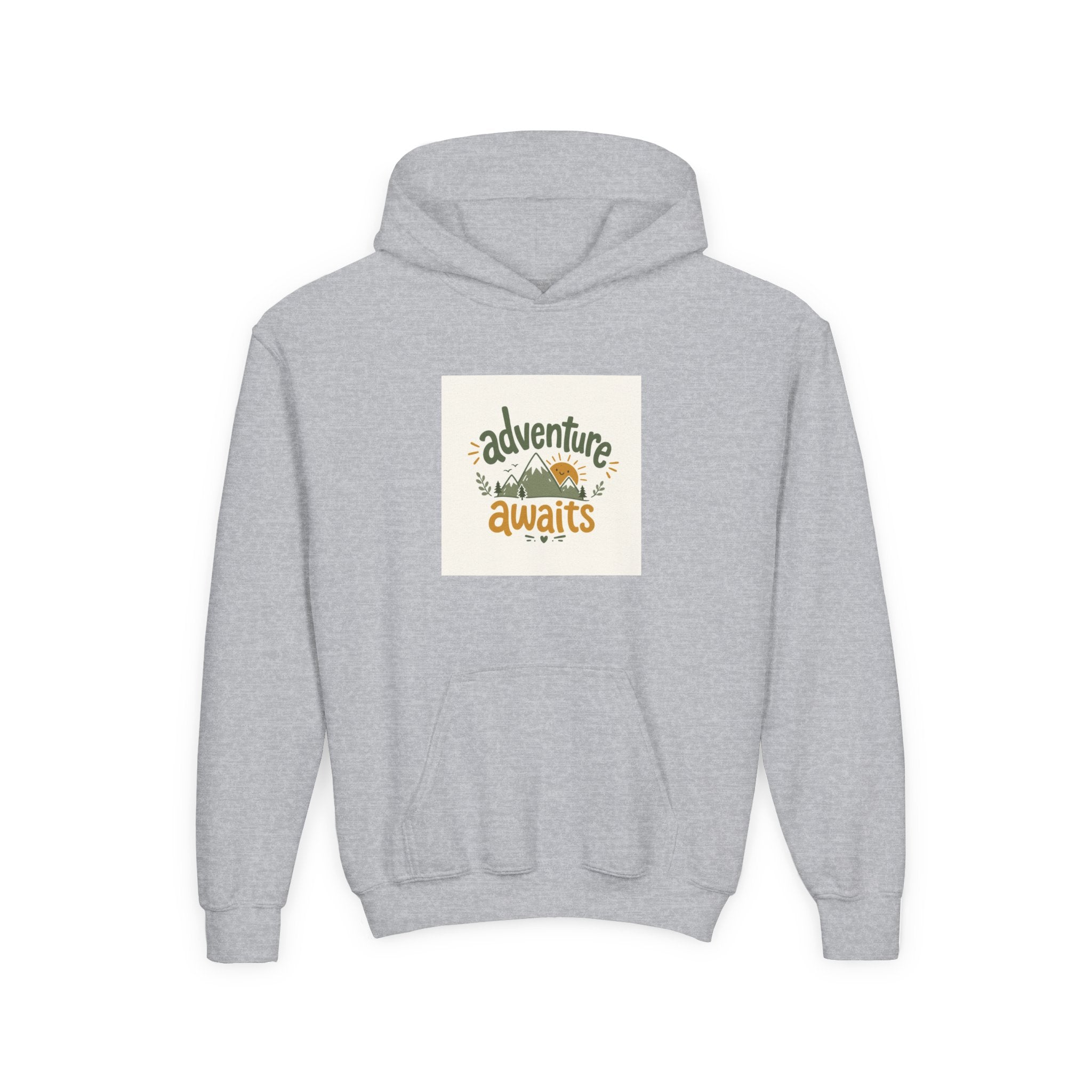 Adventure Awaits soft toddler hoodie from the Nureli collection, view 3