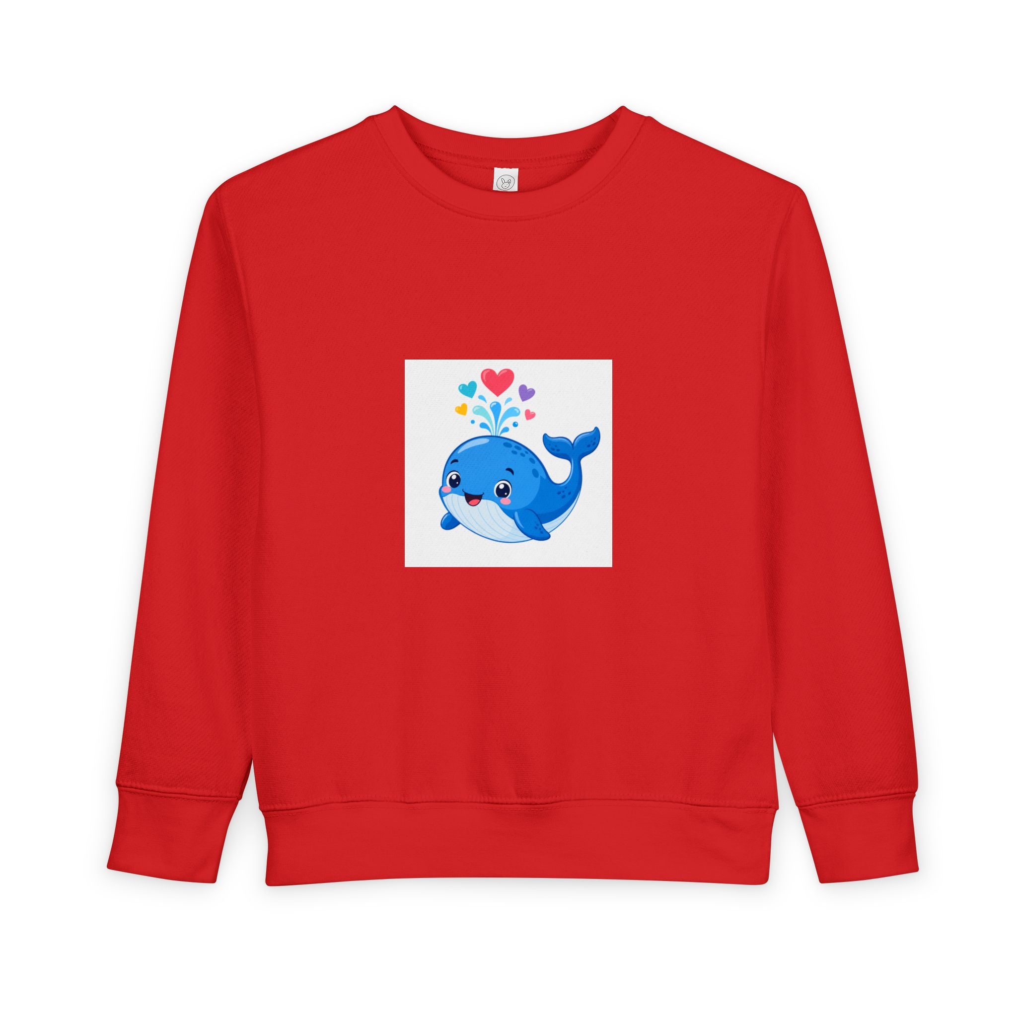 Happy Whale Toddler Sweatshirt — Nureli Kids