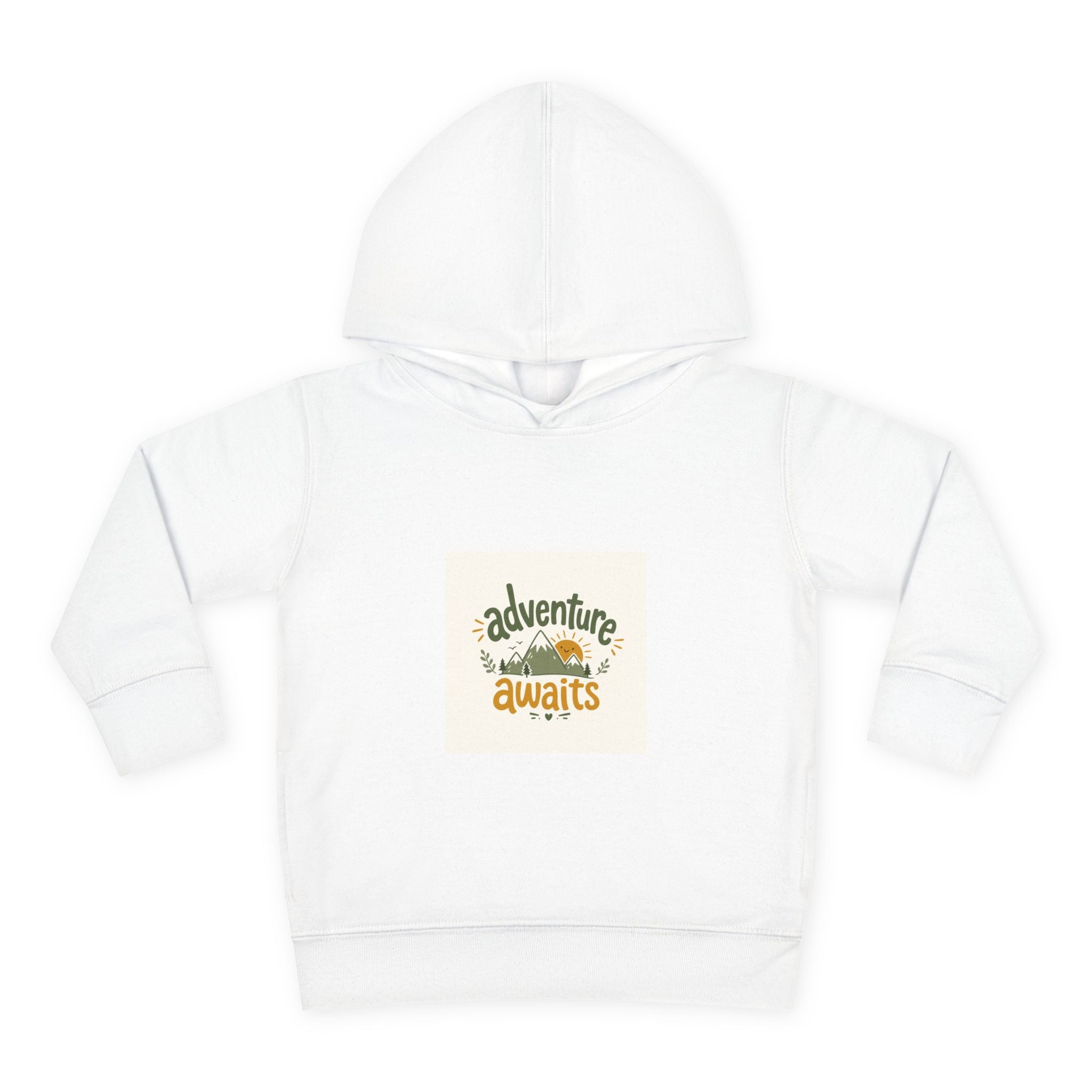 Adventure Awaits toddler hoodie sweatshirt for kids by Nureli Kids