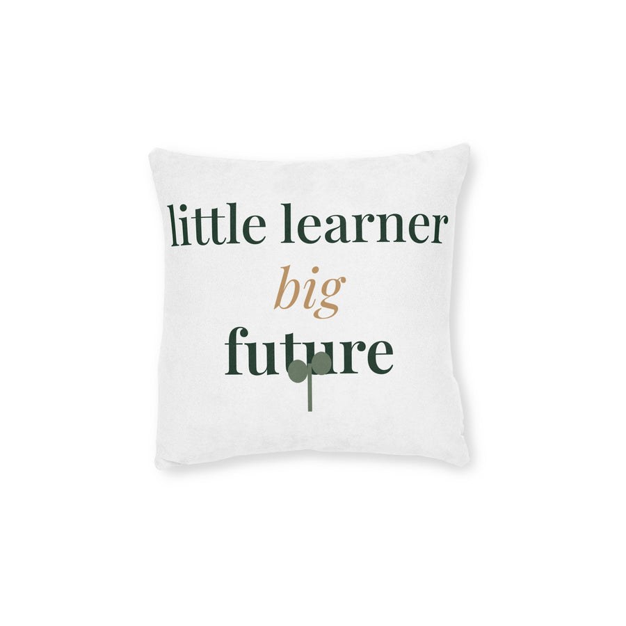 Little Learner, Big Future Pillow home decor piece from the Nureli collection