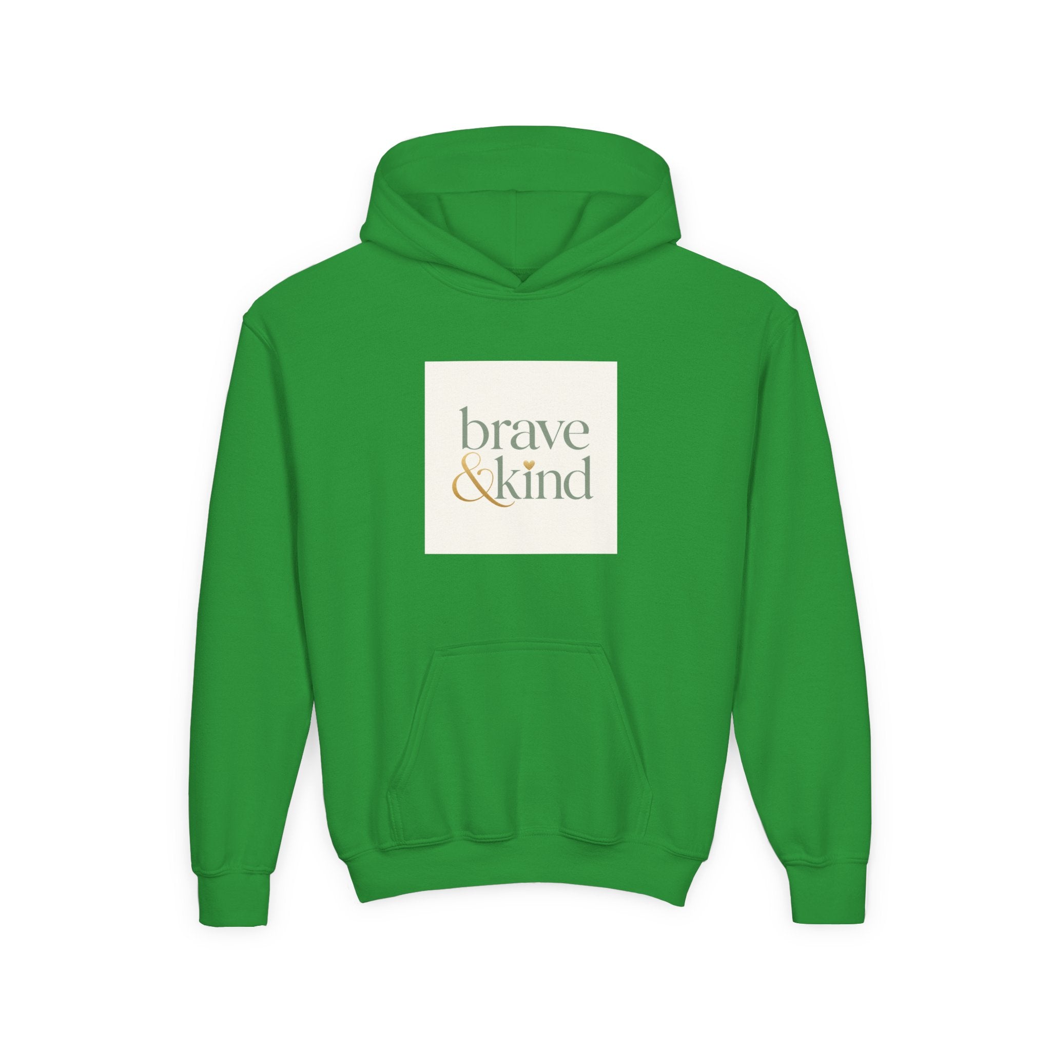 Brave And Kind soft toddler hoodie from the Nureli collection, view 8