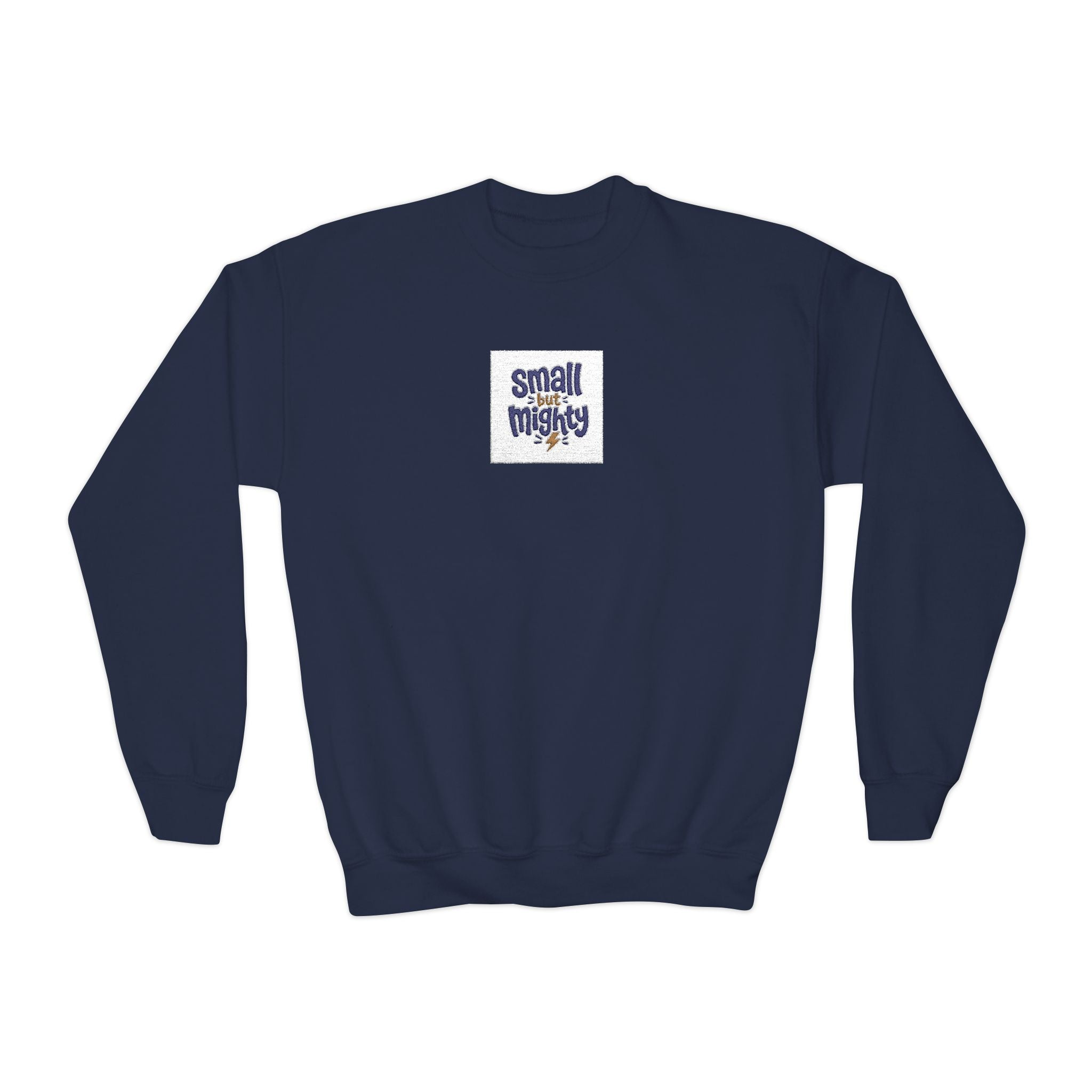 Small But Mighty Kids Sweatshirt from the Nureli collection, view 8