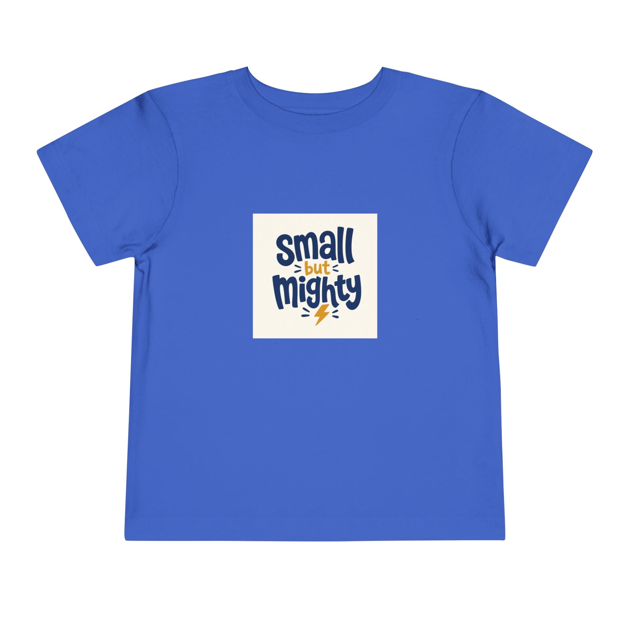Small But Mighty Toddler T-Shirt from the Nureli collection, view 12
