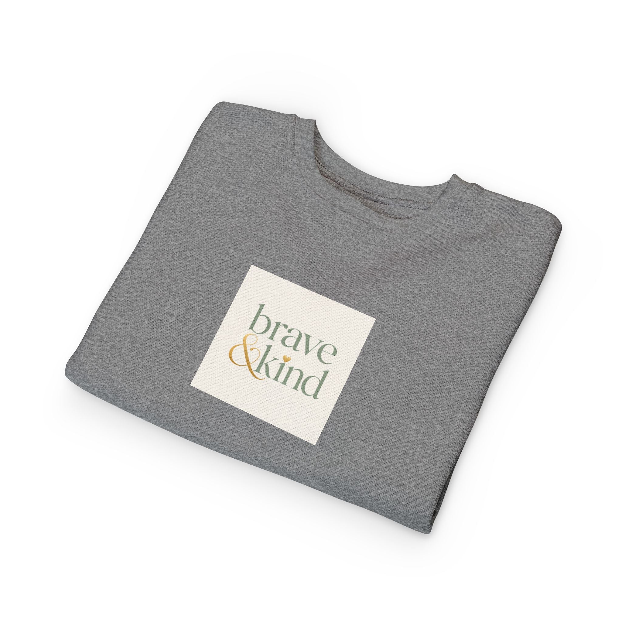 Brave And Kind Toddler Sweatshirt - Nureli Kids