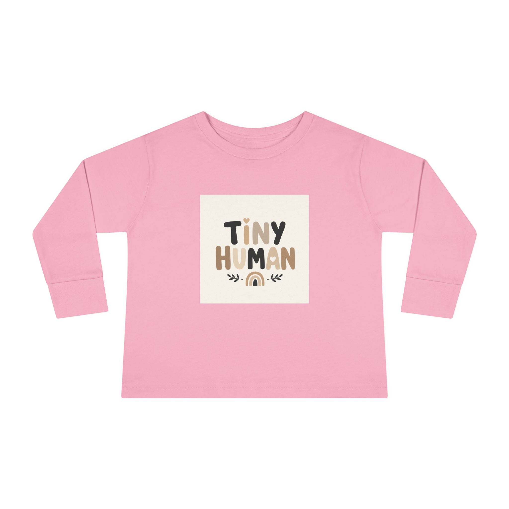 Tiny Human kids long-sleeve tee from the Nureli collection, view 7