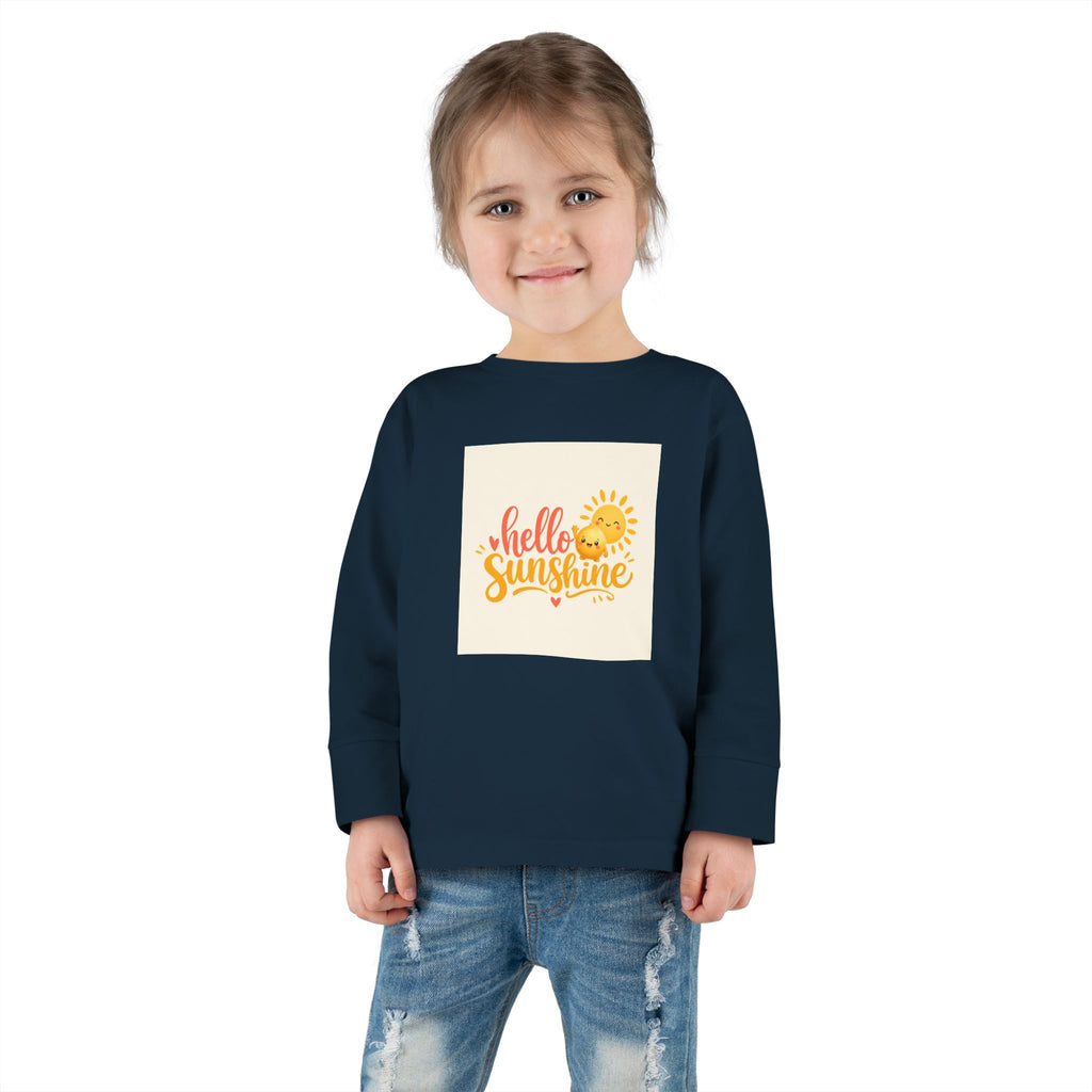 Hello Sunshine Toddler Long-Sleeve Tee - Nureli Kids