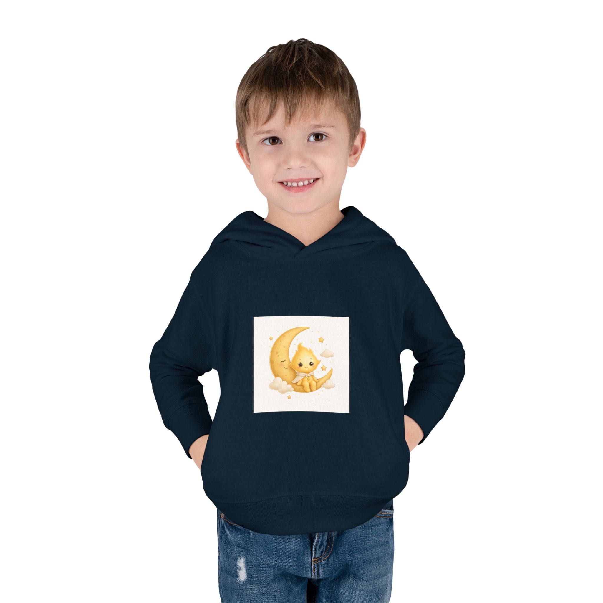 Lumi on the Moon Toddler Hoodie — Nureli Kids