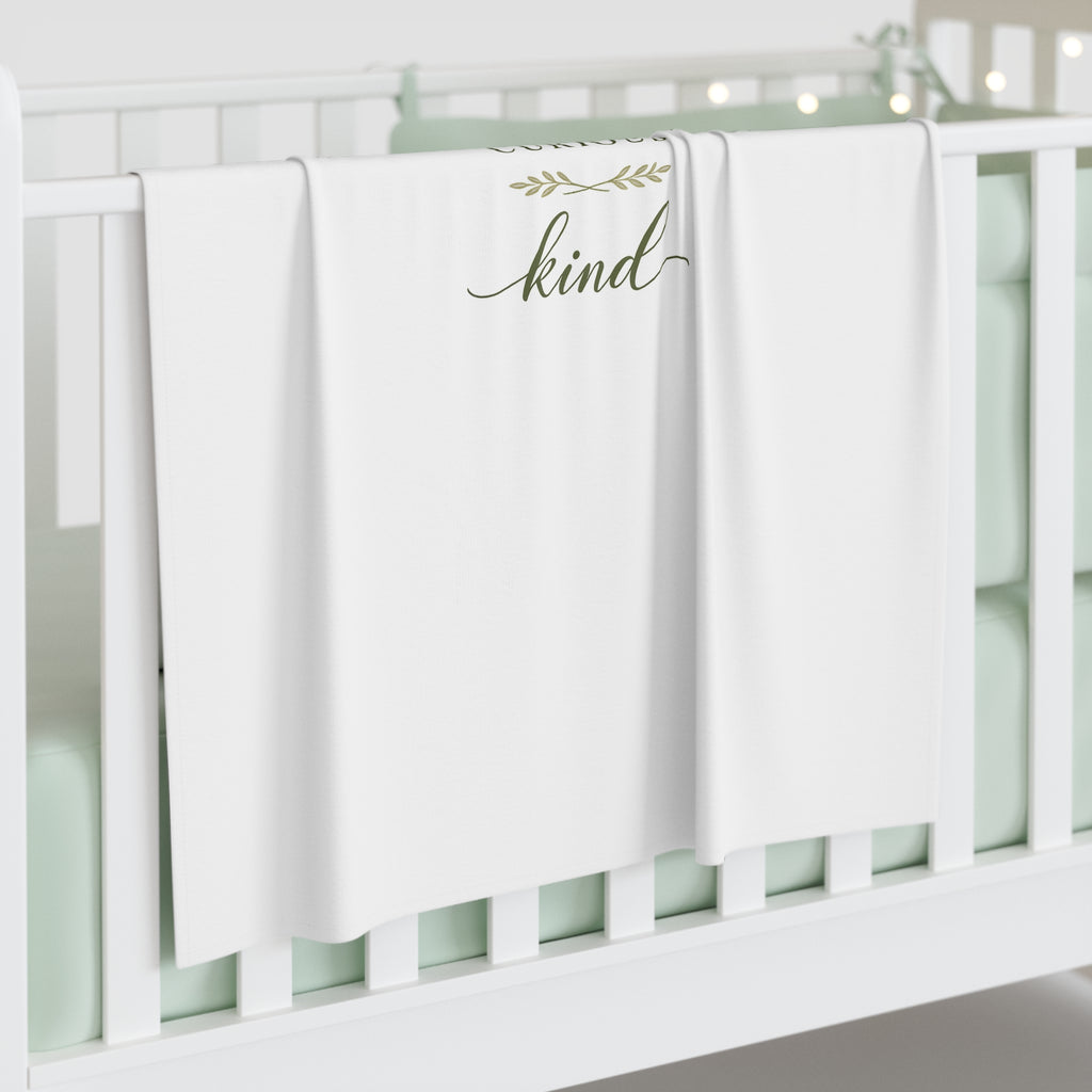 Calm, Curious, Kind Swaddle Blanket