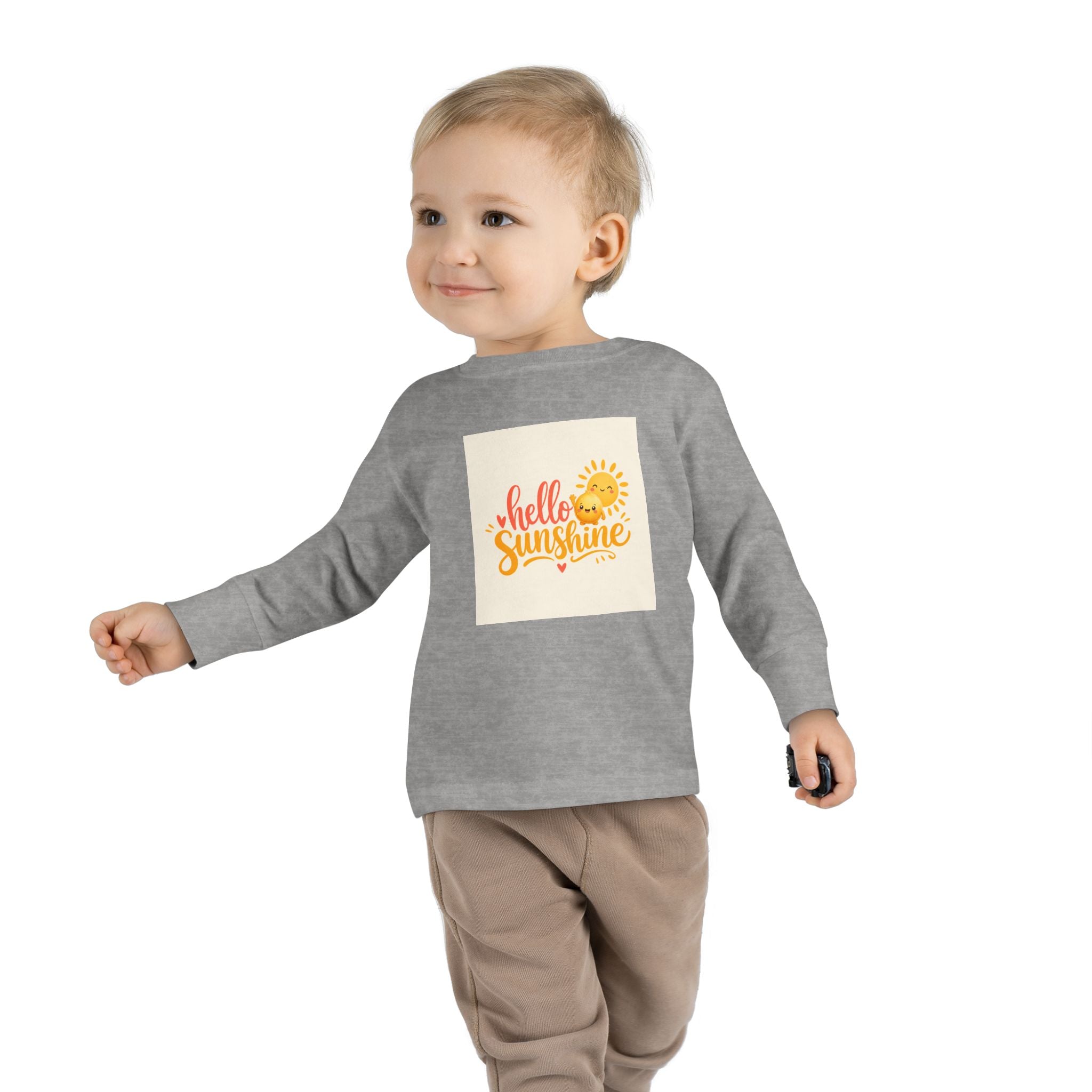 Hello Sunshine Toddler Long-Sleeve Tee - Nureli Kids
