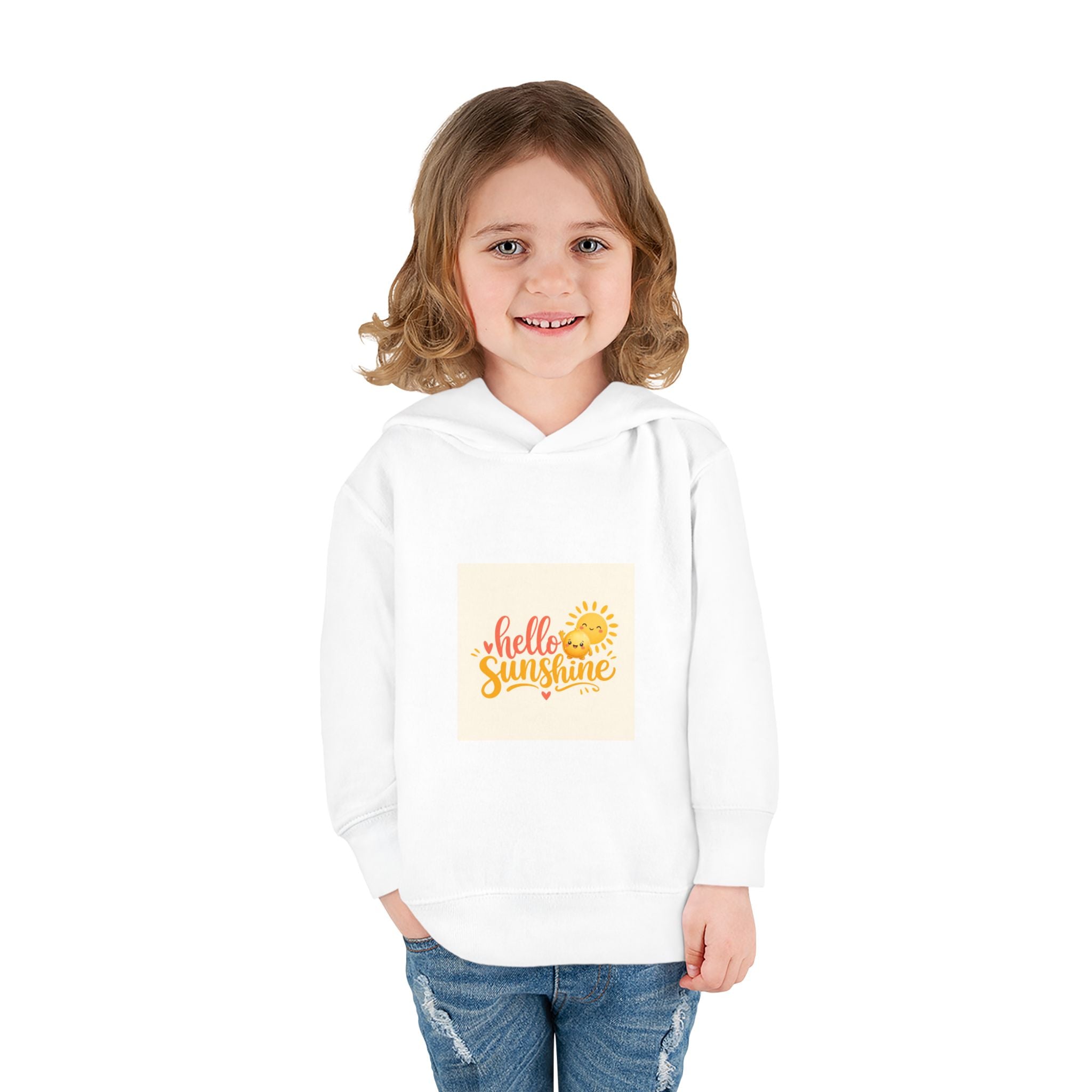 Hello Sunshine Toddler Hoodie - Nureli Kids