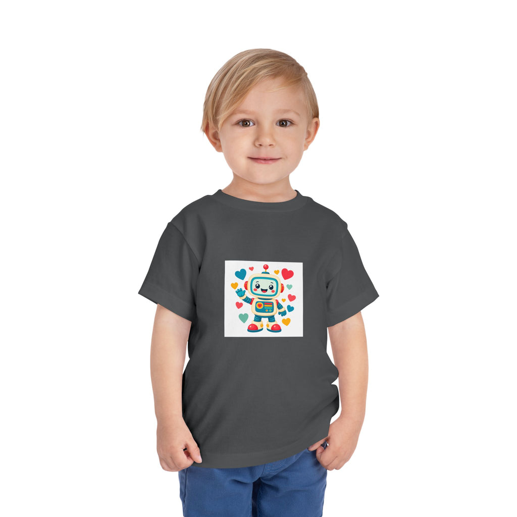 Beep Boop Robot Toddler T-Shirt — Nureli Kids