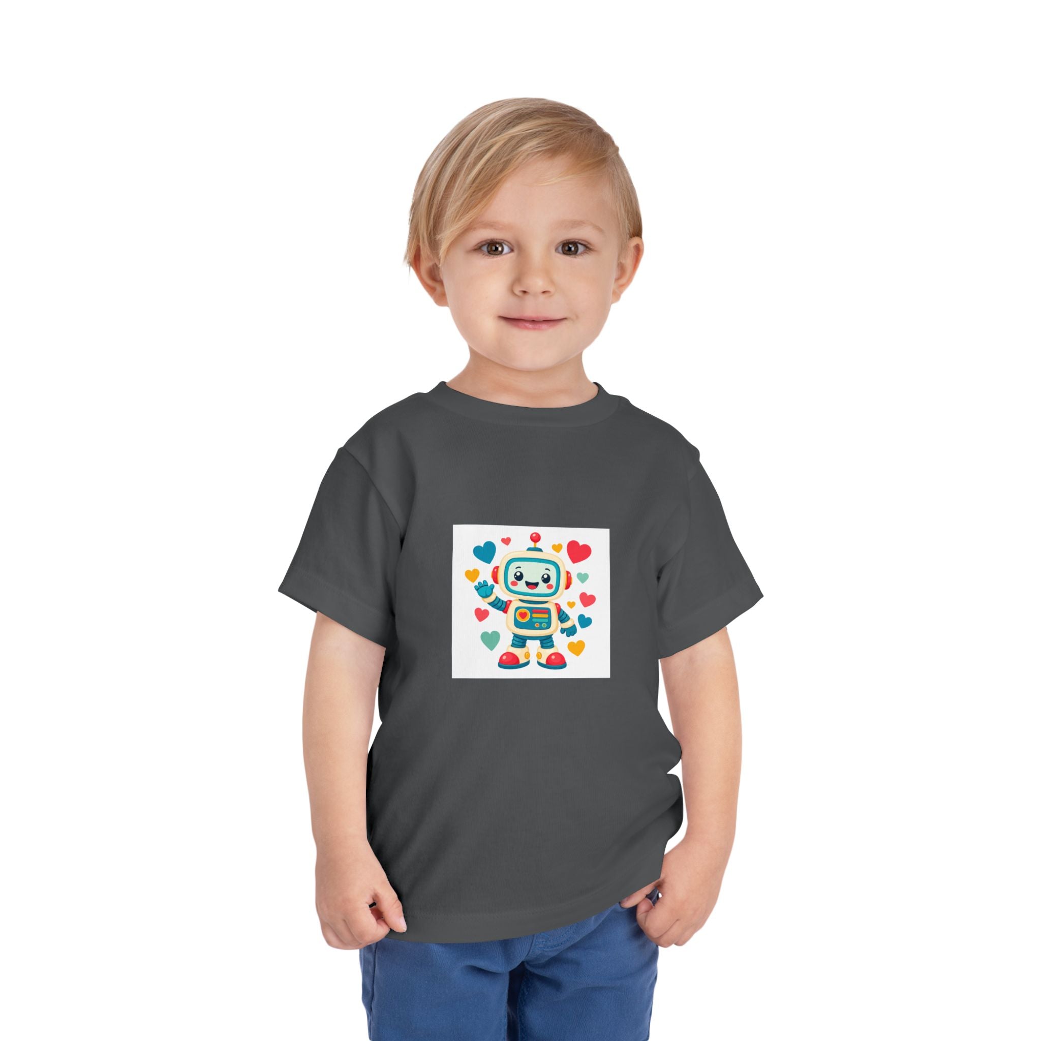 Beep Boop Robot Toddler T-Shirt — Nureli Kids