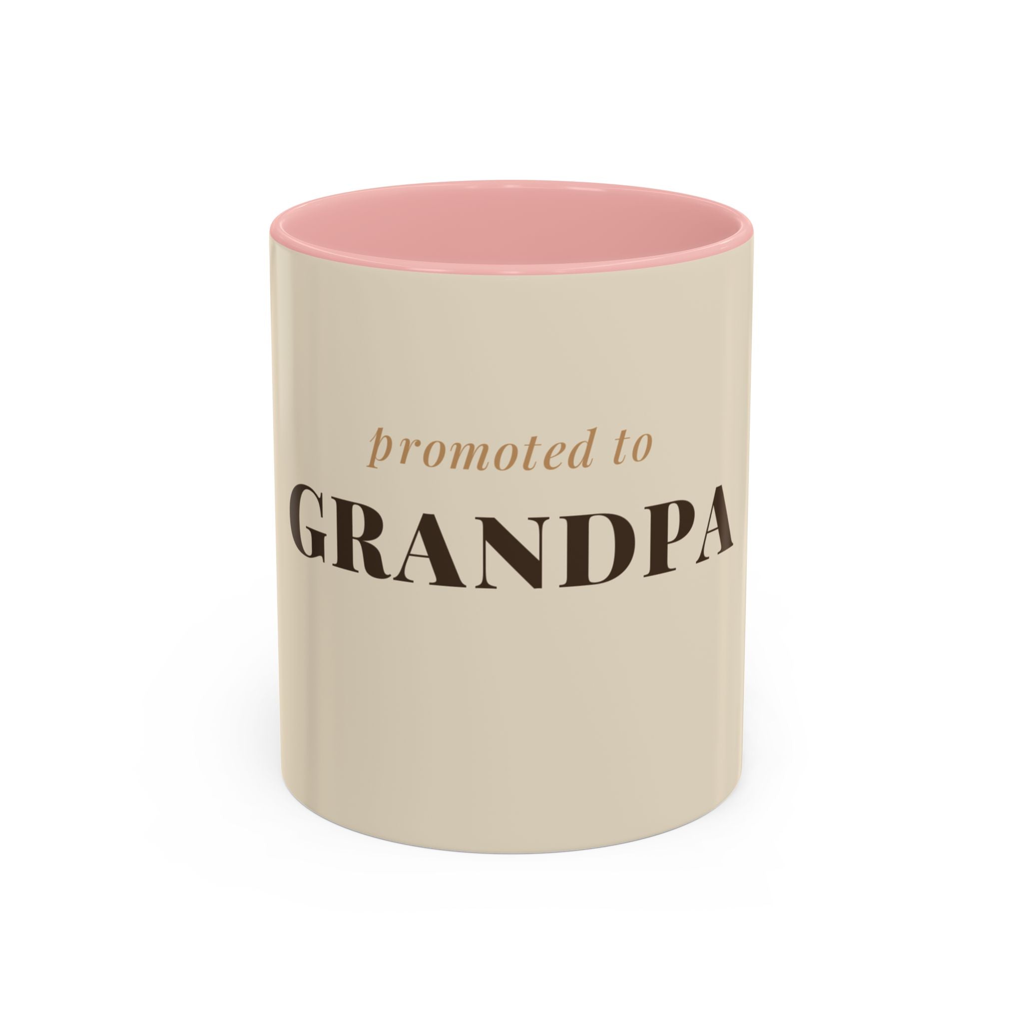 Promoted to Grandpa Coffee Mug