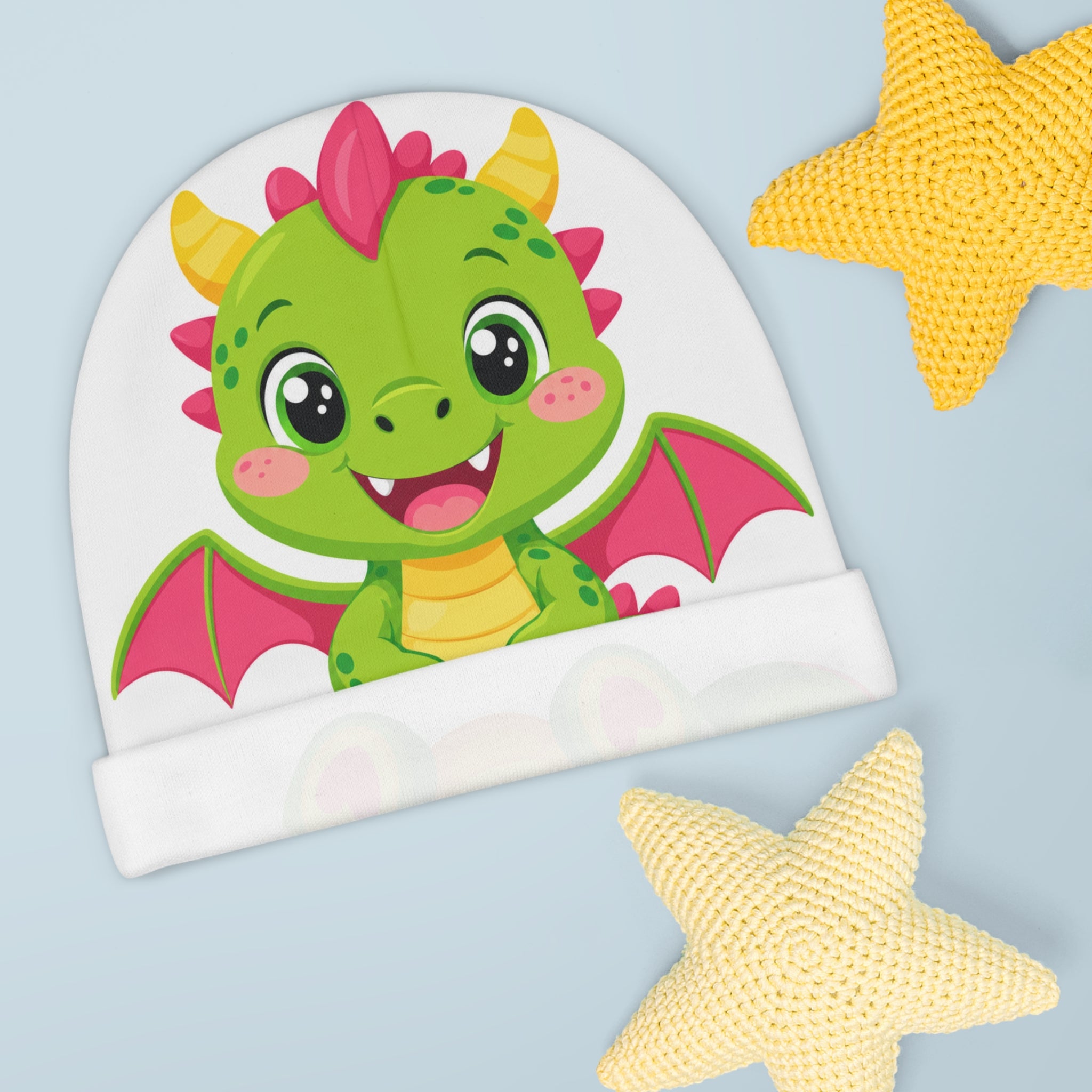 Tiny Dragon Baby Beanie — Nureli Kids