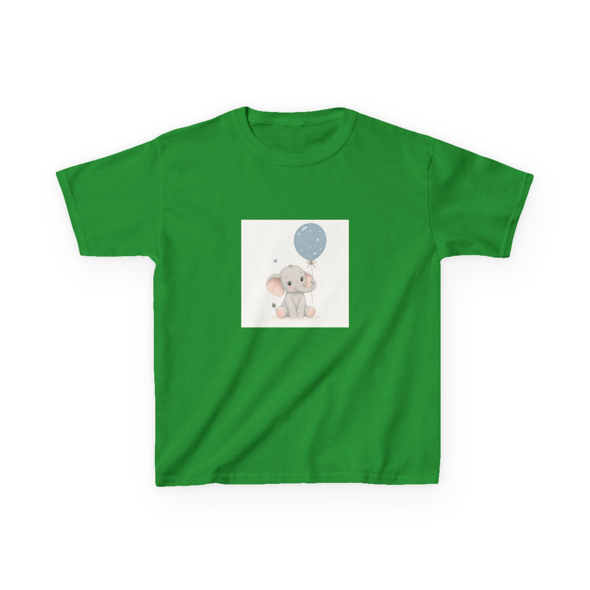 Little Elephant soft kids tee from the Nureli collection, view 7