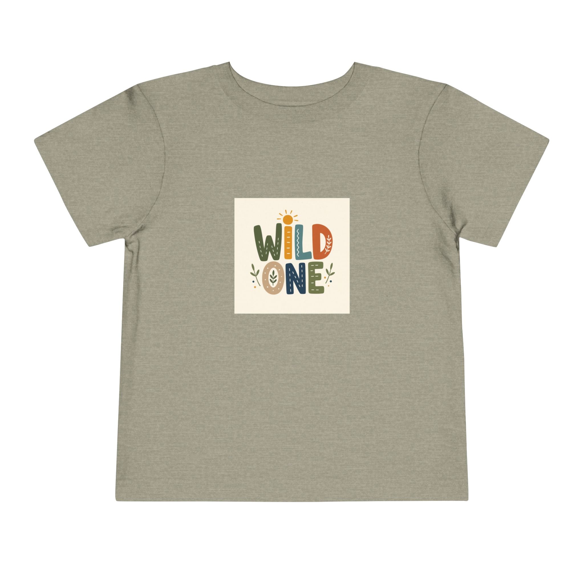 Wild One soft toddler tee from the Nureli collection, view 6