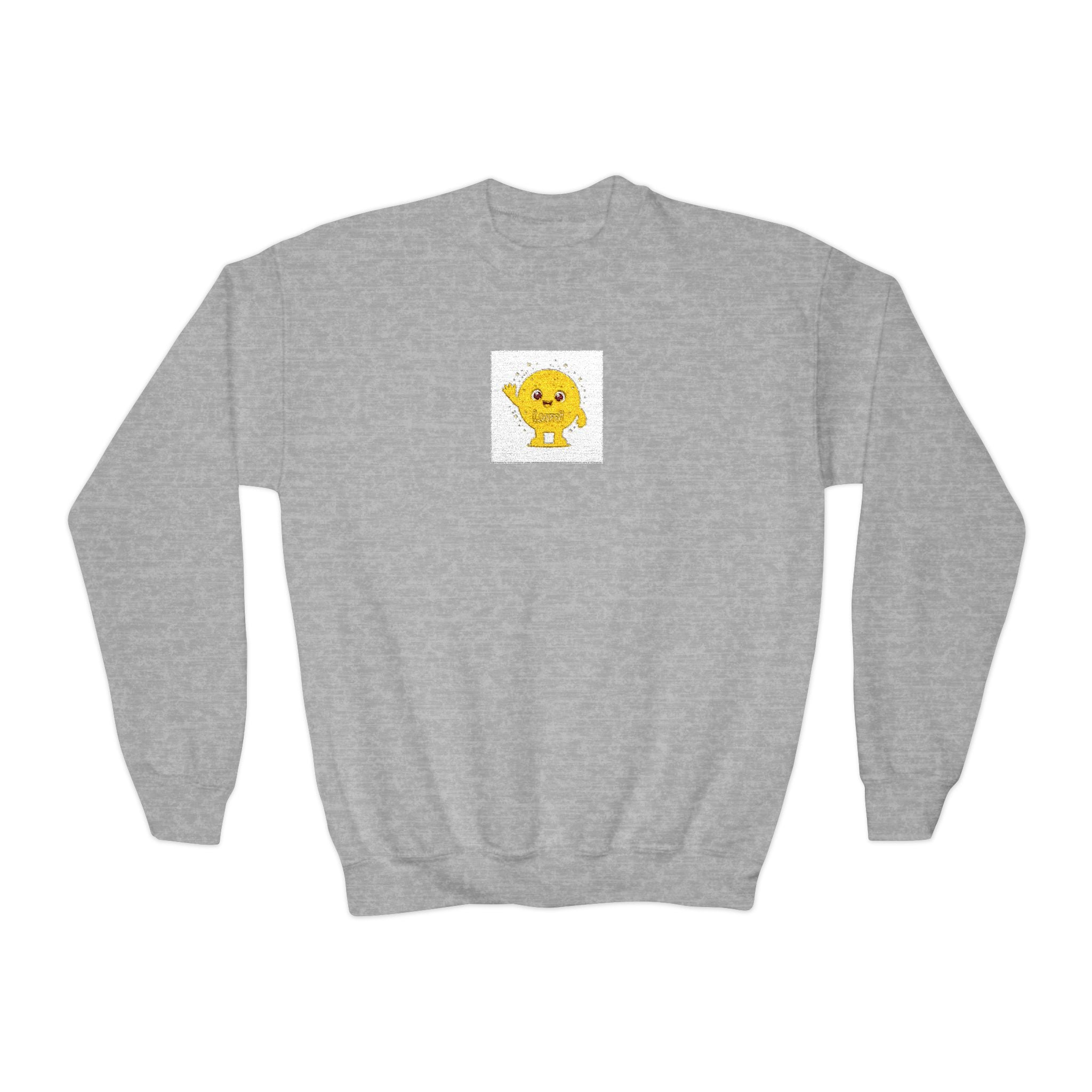 Lumi Waving kids crew sweatshirt from the Nureli collection, view 3
