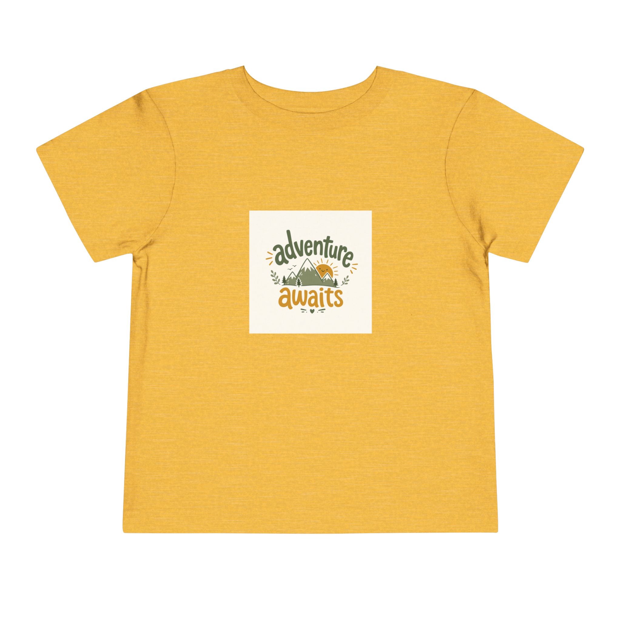 Adventure Awaits soft toddler tee from the Nureli collection, view 8